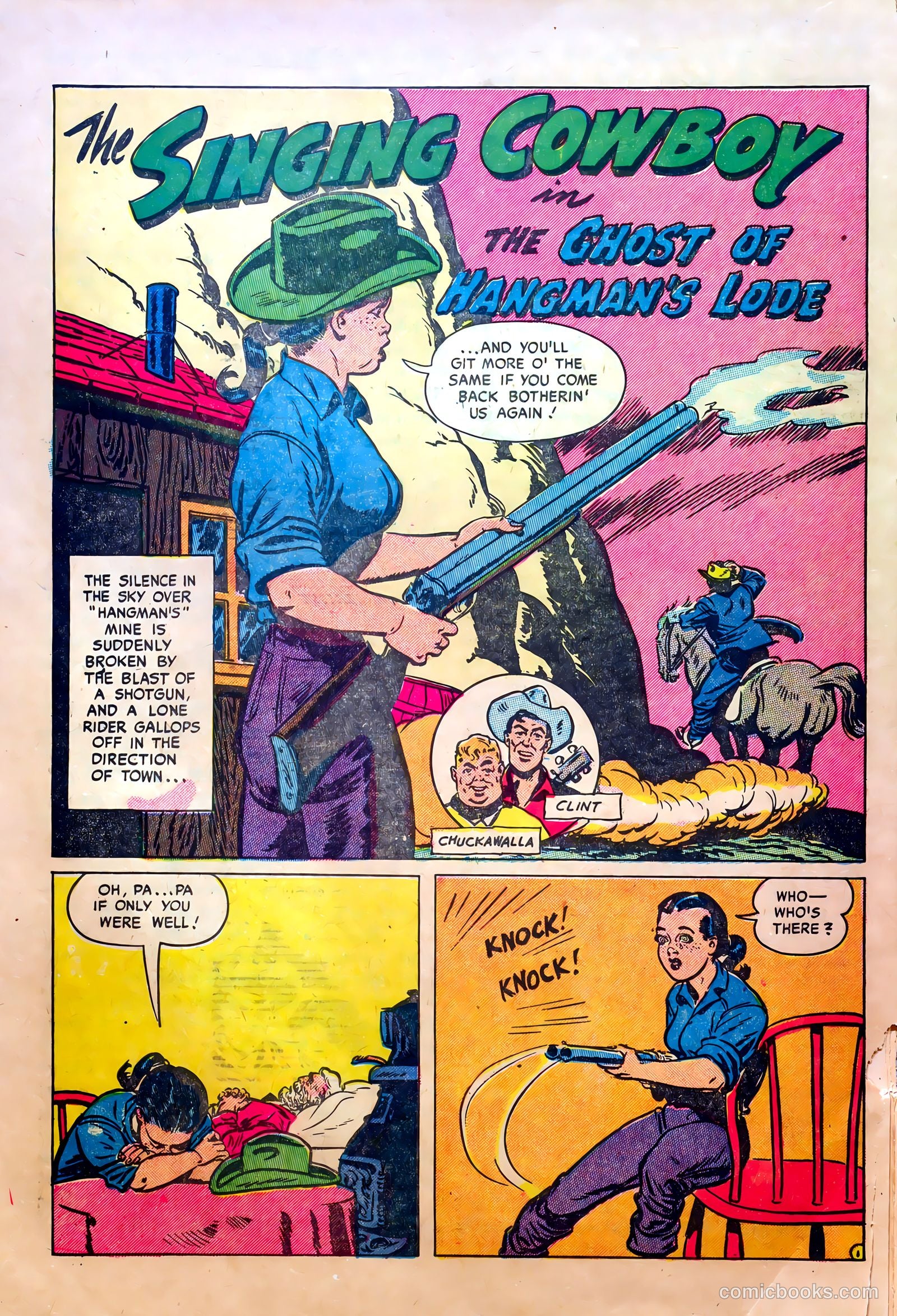 Kid Cowboy #14 (1955) — page 20 of 36