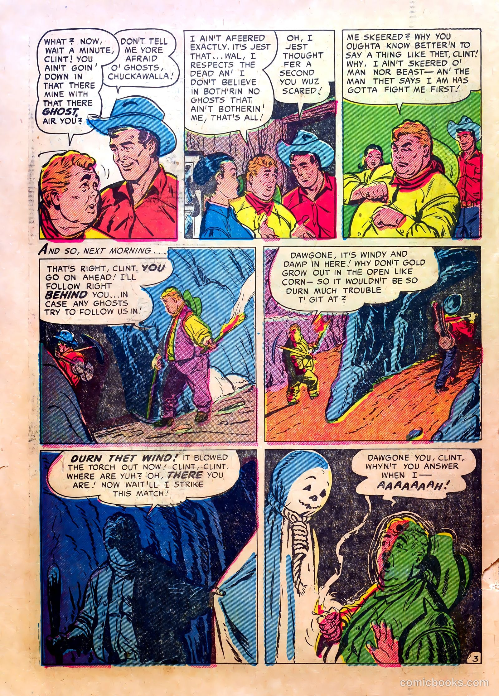 Kid Cowboy #14 (1955) — page 22 of 36