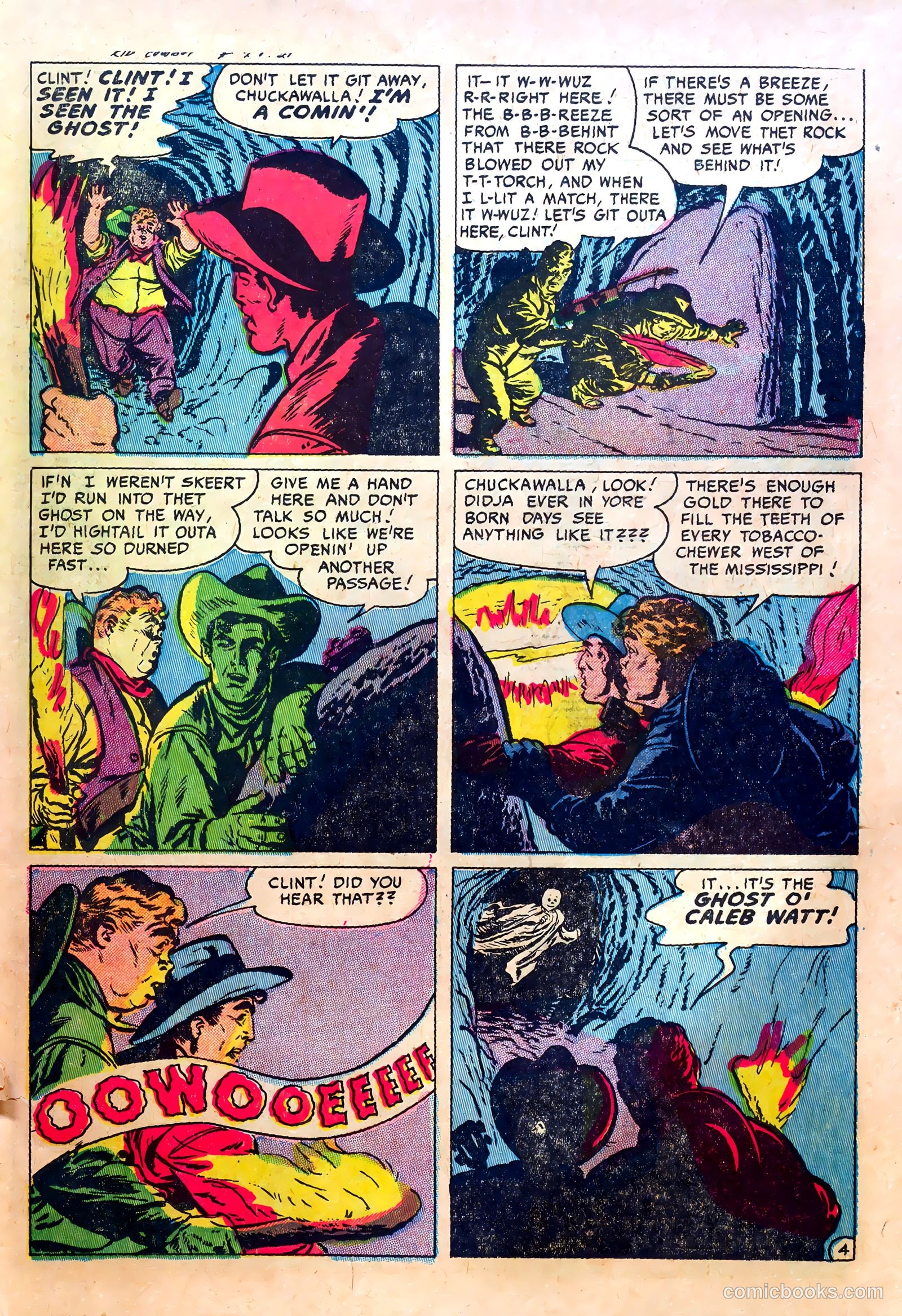 Kid Cowboy #14 (1955) — page 23 of 36