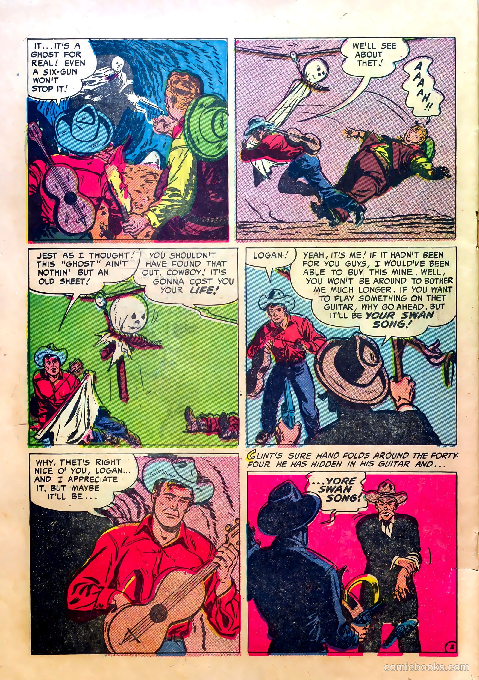 Kid Cowboy #14 (1955) — page 24 of 36