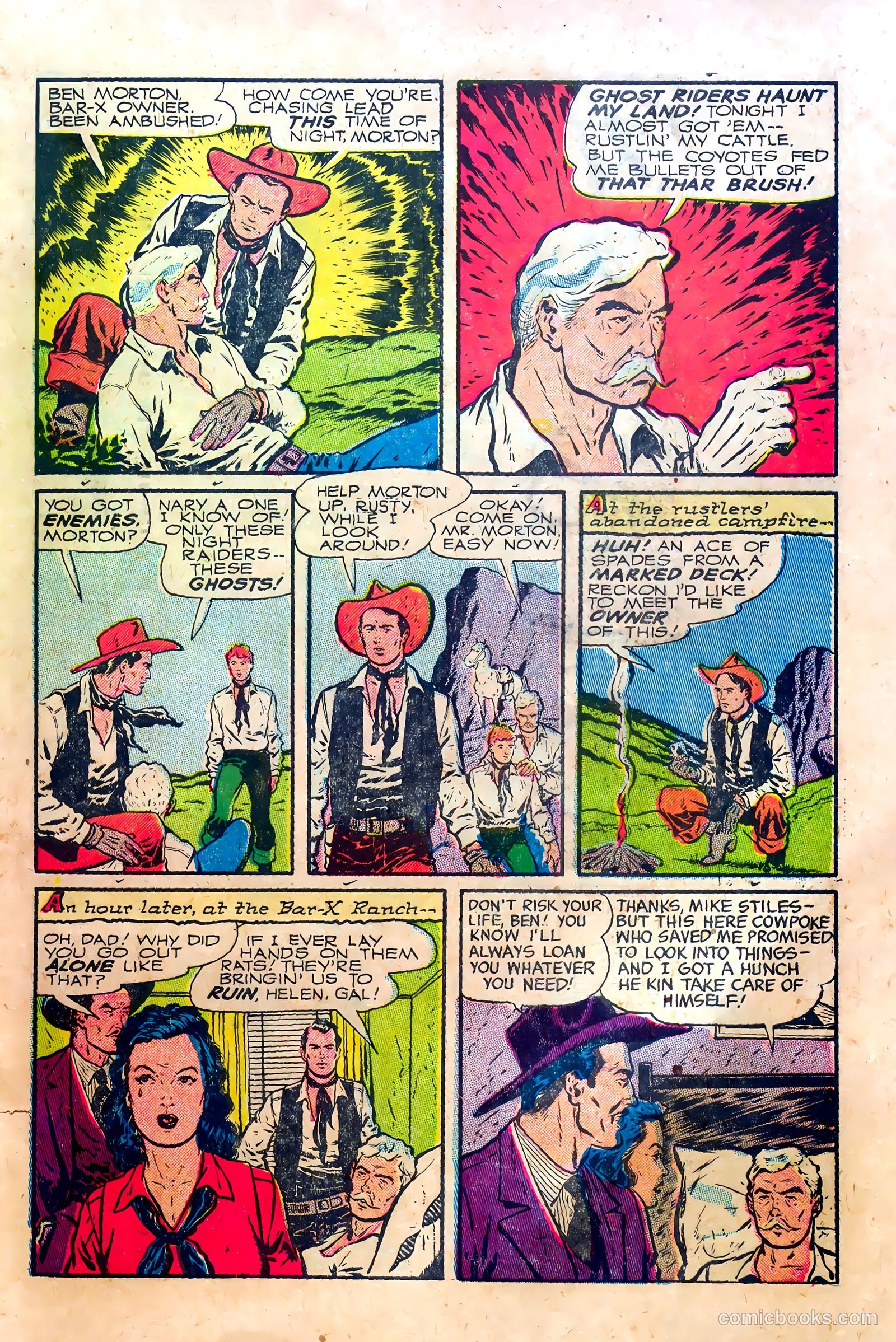 Kid Cowboy #14 (1955) — page 27 of 36