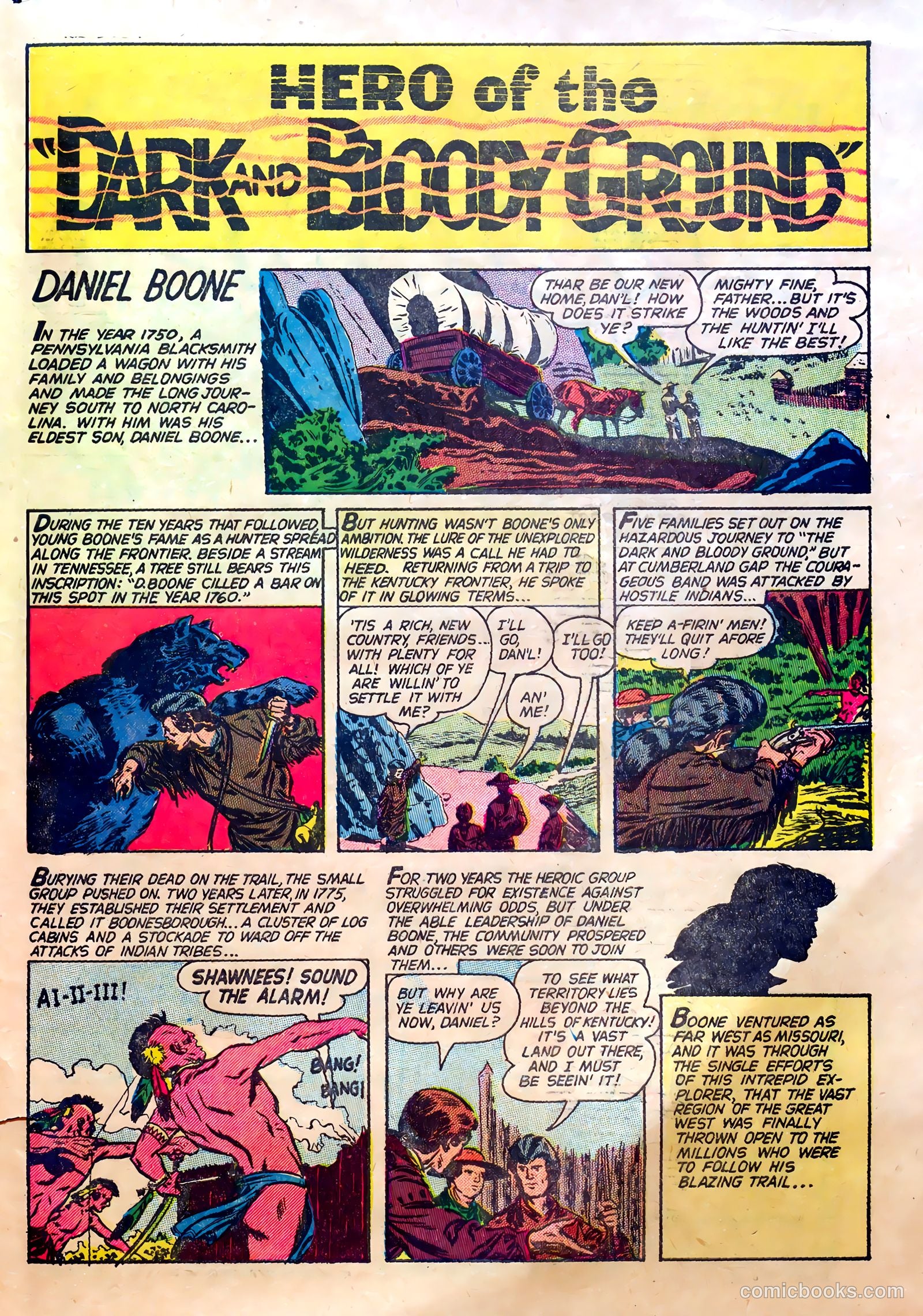 Kid Cowboy #14 (1955) — page 33 of 36