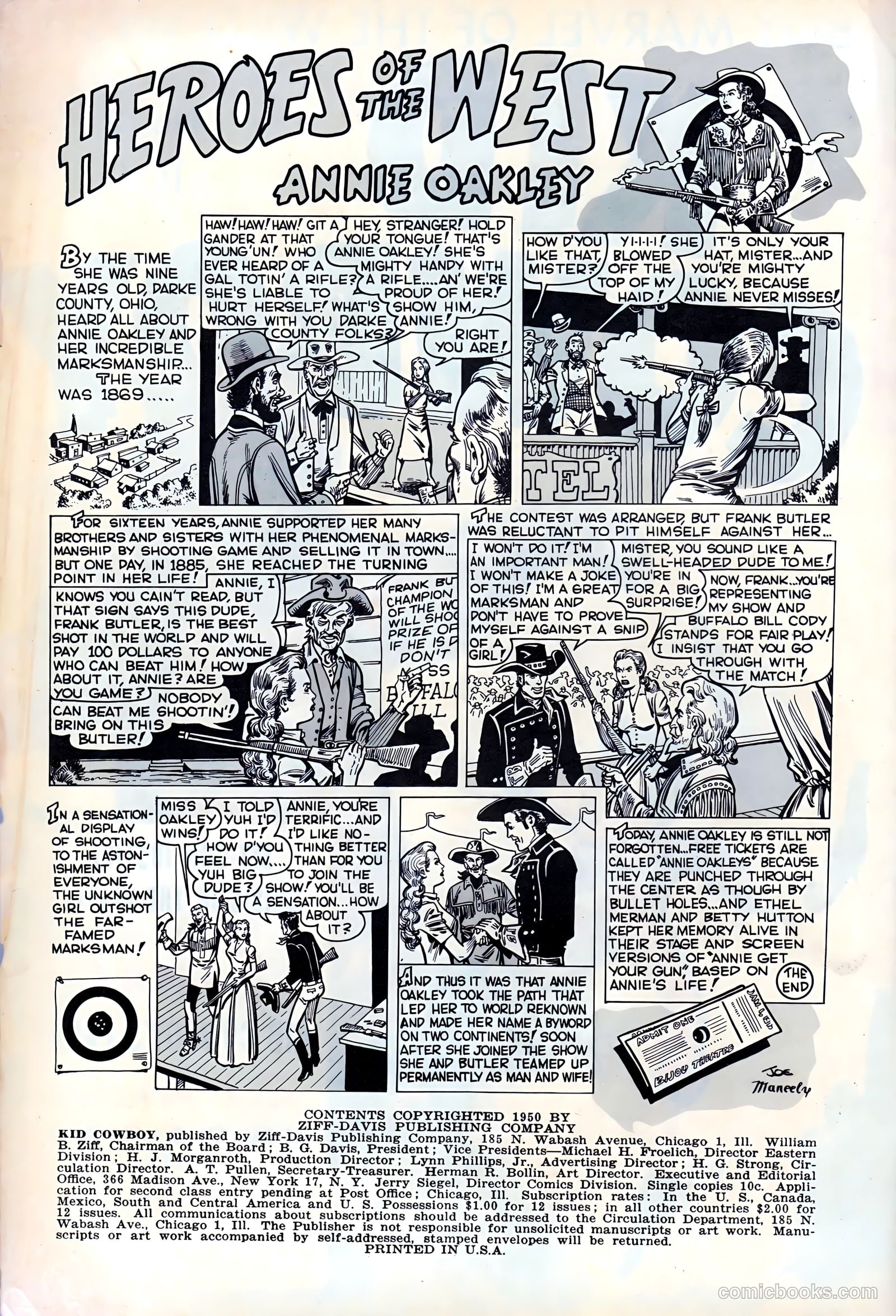 Kid Cowboy #2 (1950) — page 2 of 37