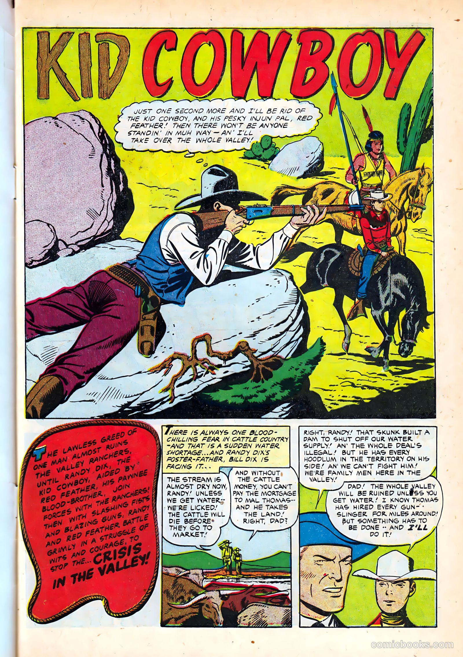 Kid Cowboy #2 (1950) — page 3 of 37
