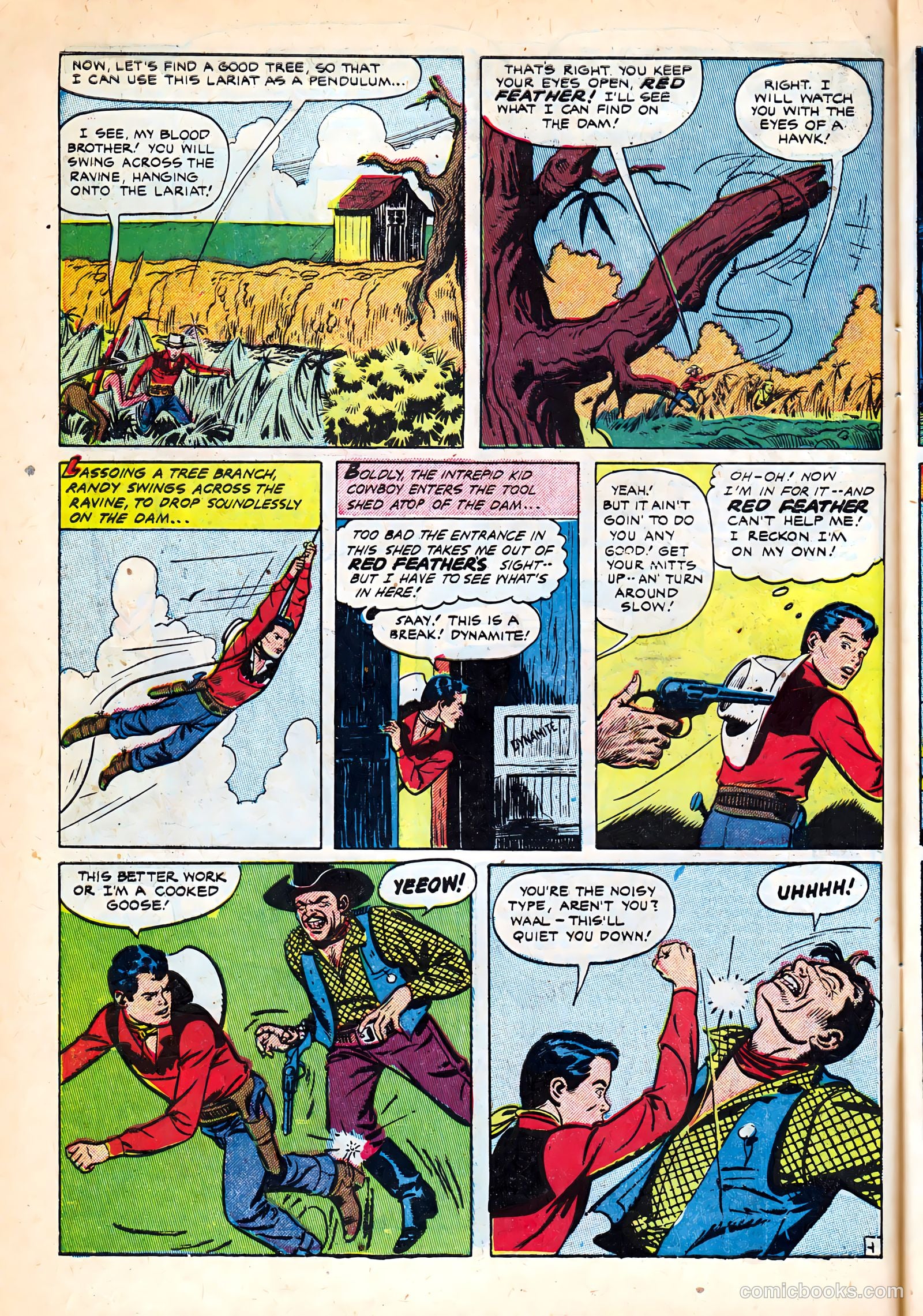 Kid Cowboy #2 (1950) — page 6 of 37