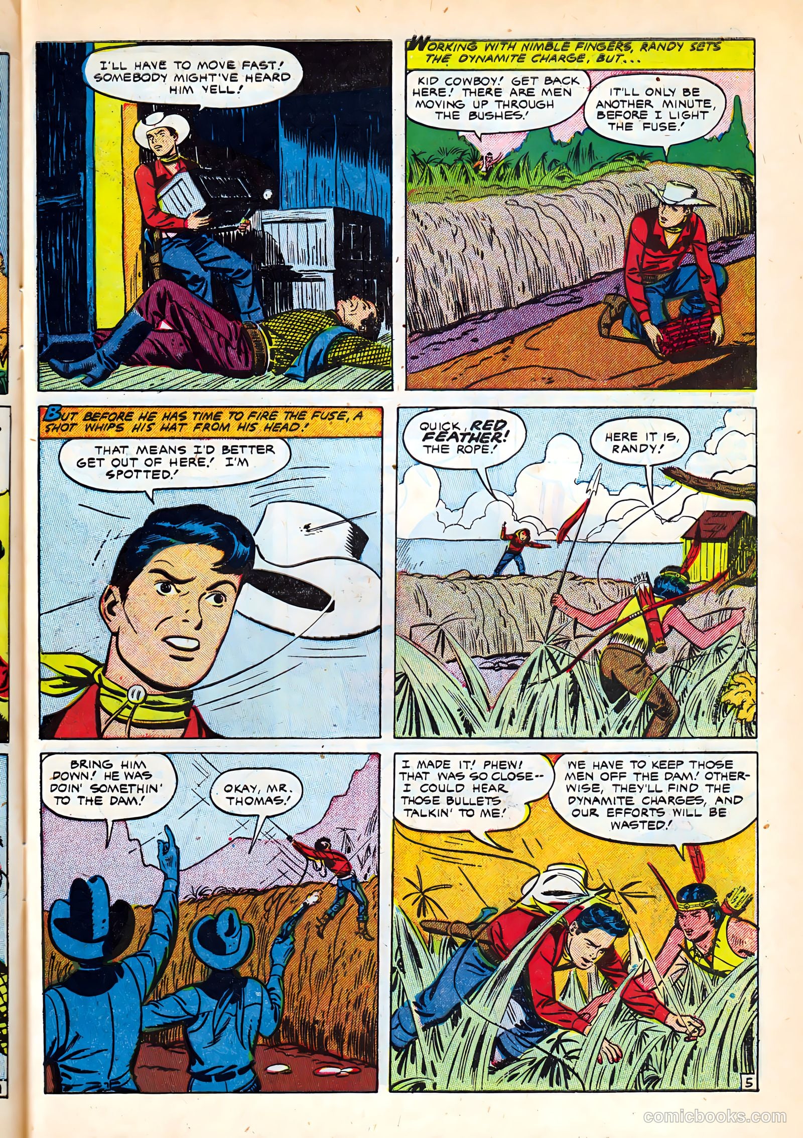 Kid Cowboy #2 (1950) — page 7 of 37