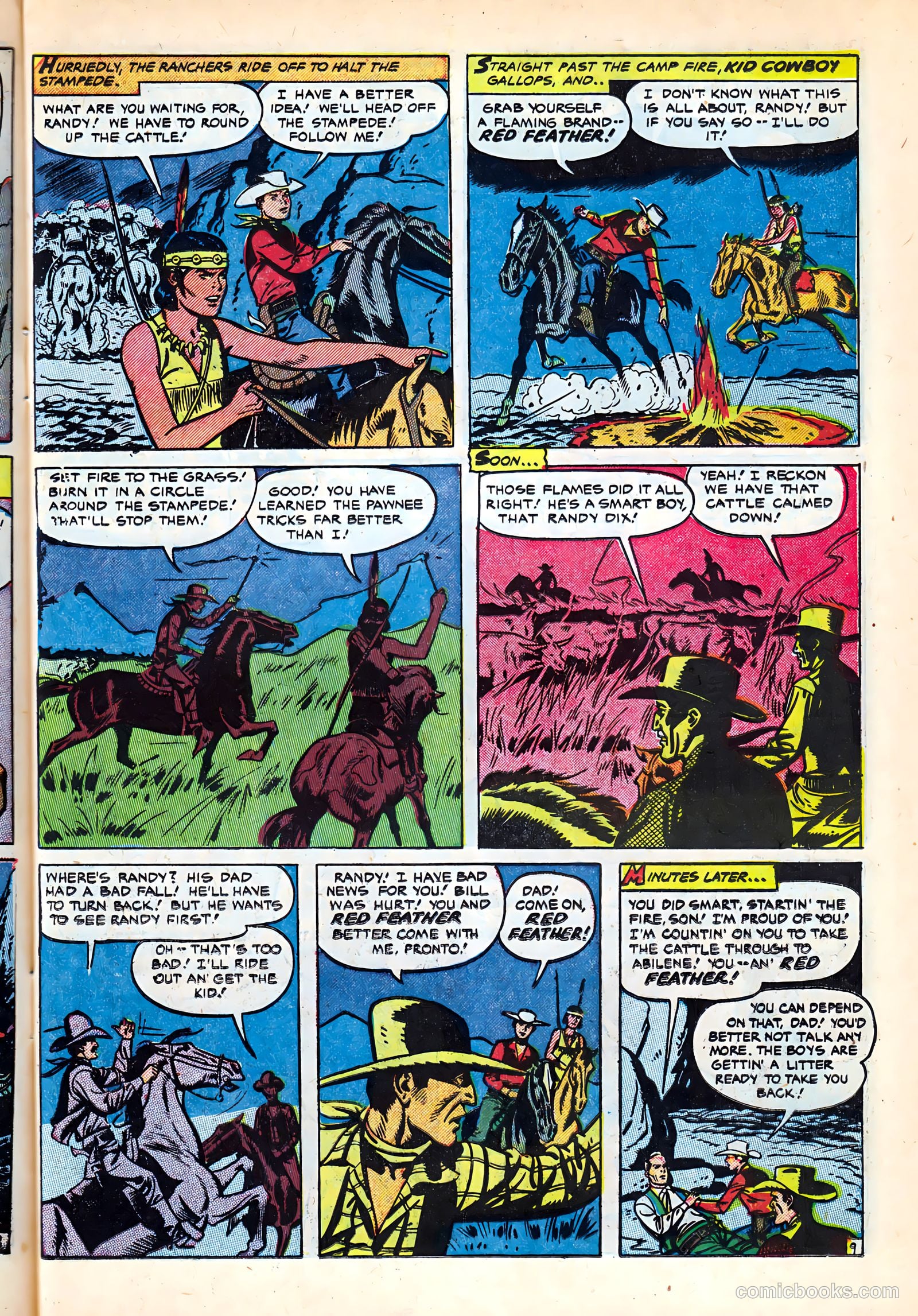 Kid Cowboy #2 (1950) — page 11 of 37