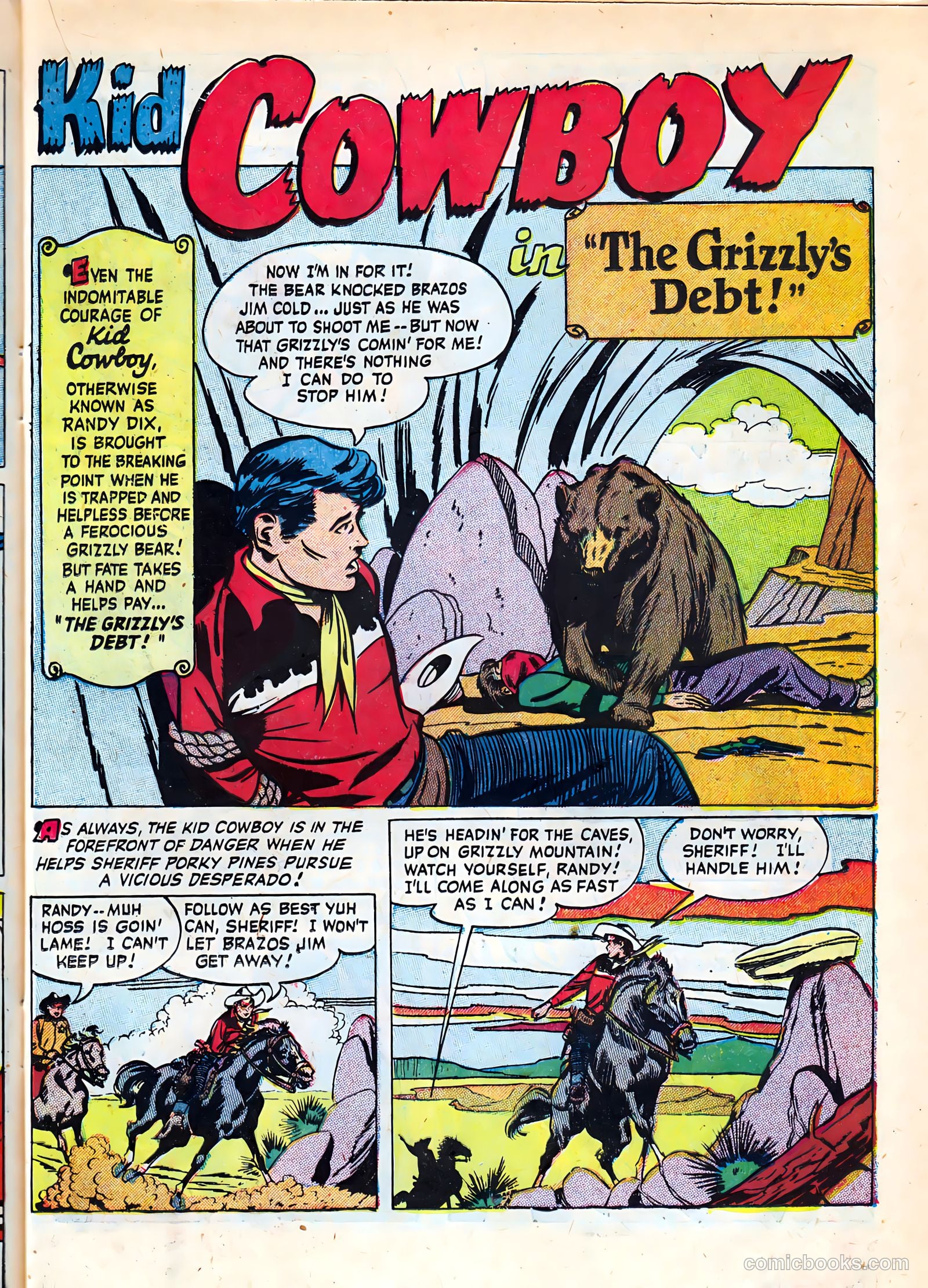 Kid Cowboy #2 (1950) — page 15 of 37