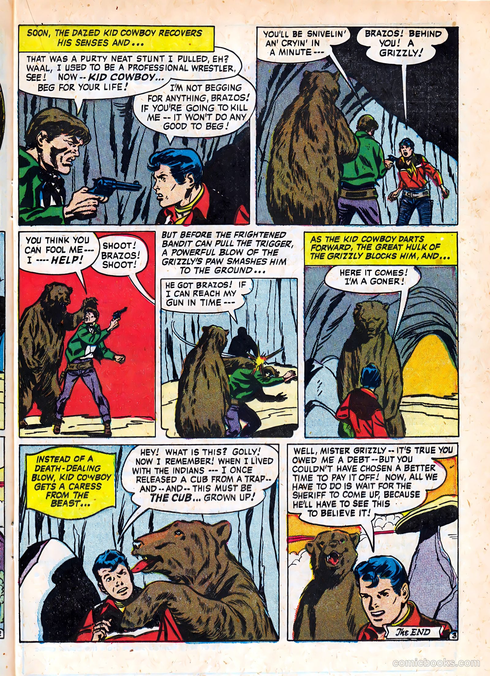 Kid Cowboy #2 (1950) — page 17 of 37