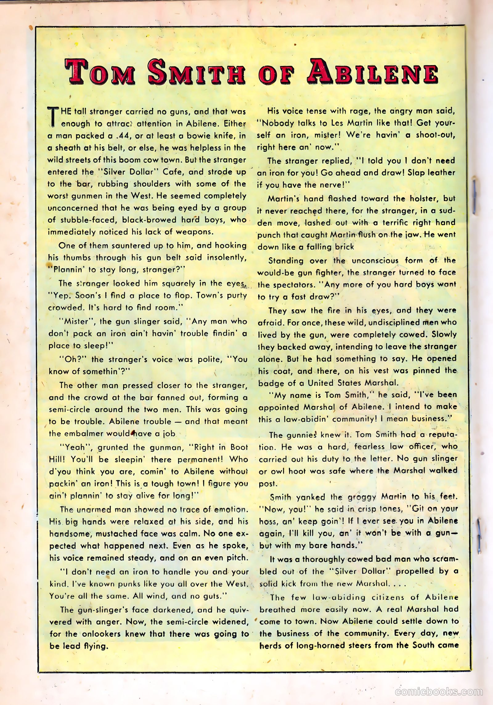 Kid Cowboy #2 (1950) — page 18 of 37