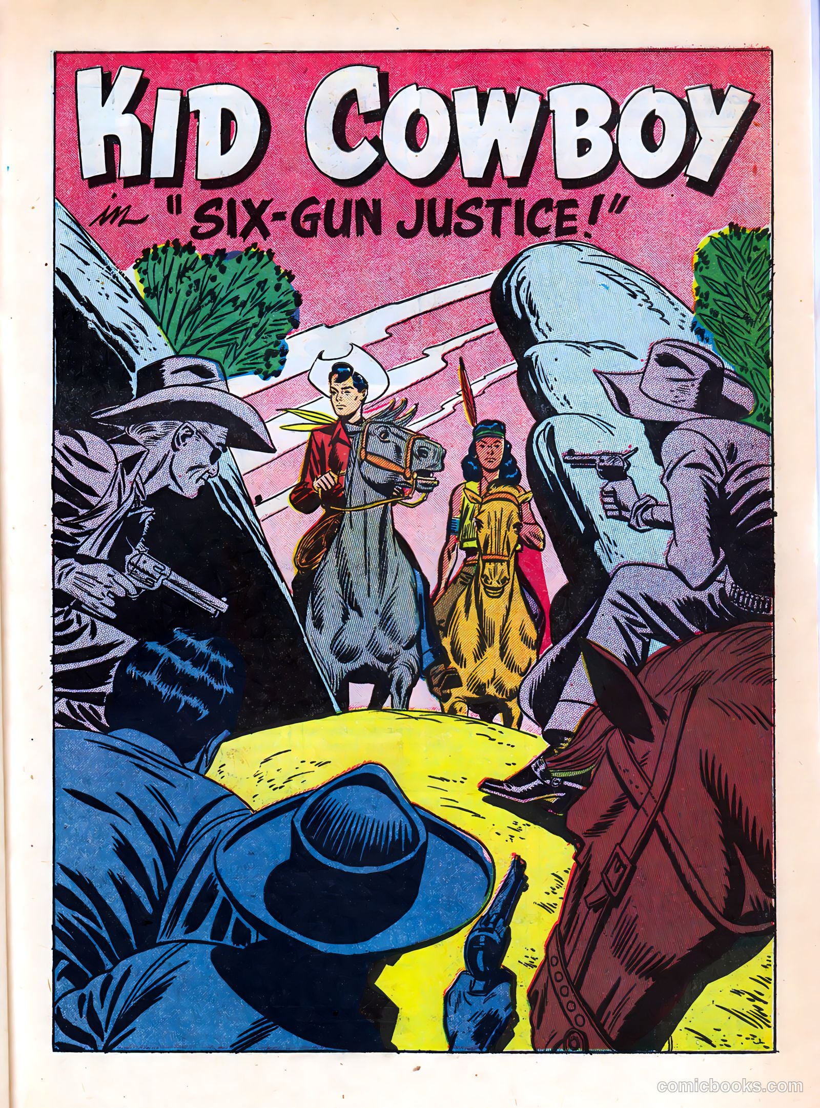 Kid Cowboy #2 (1950) — page 27 of 37