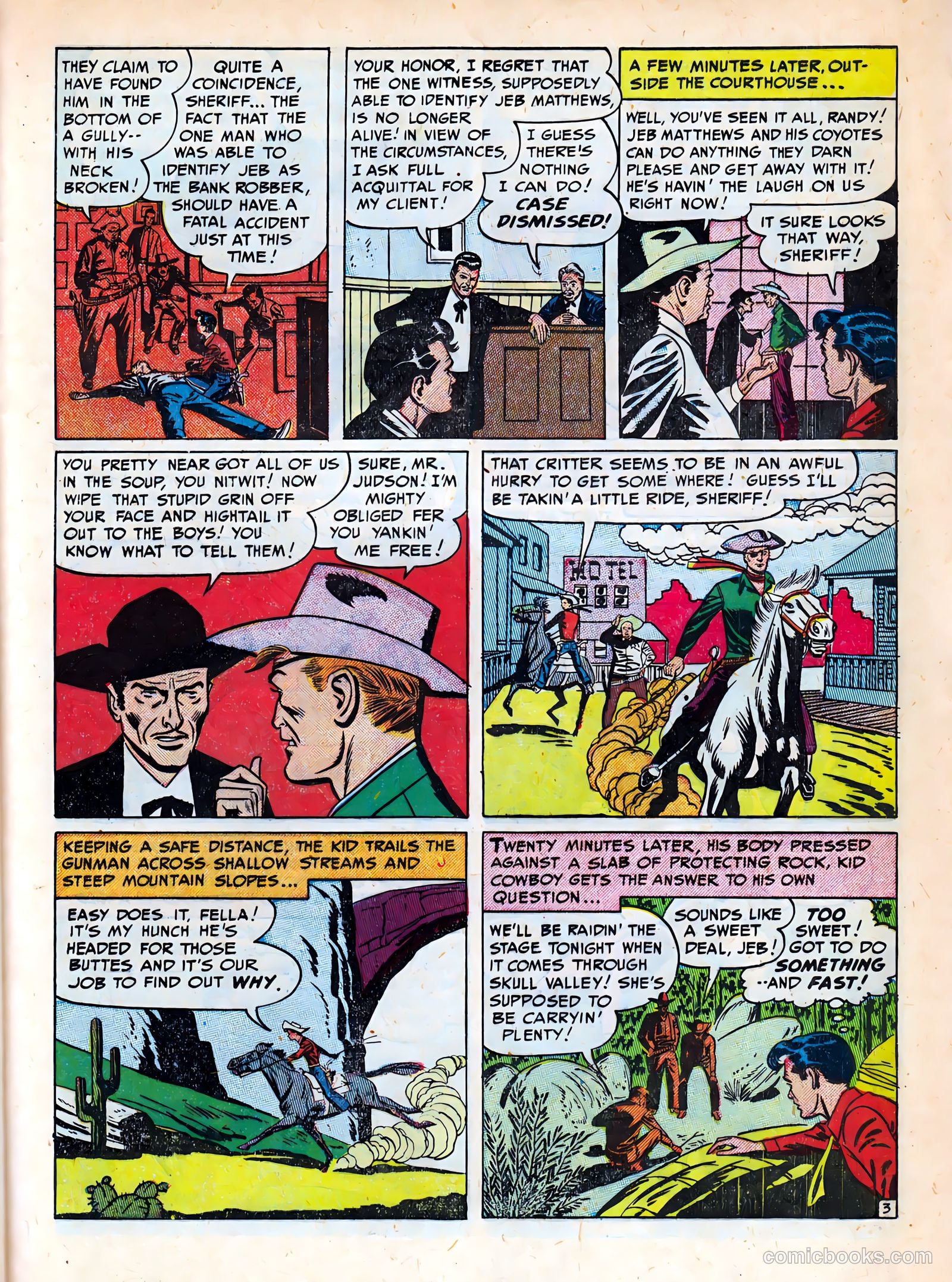 Kid Cowboy #2 (1950) — page 29 of 37