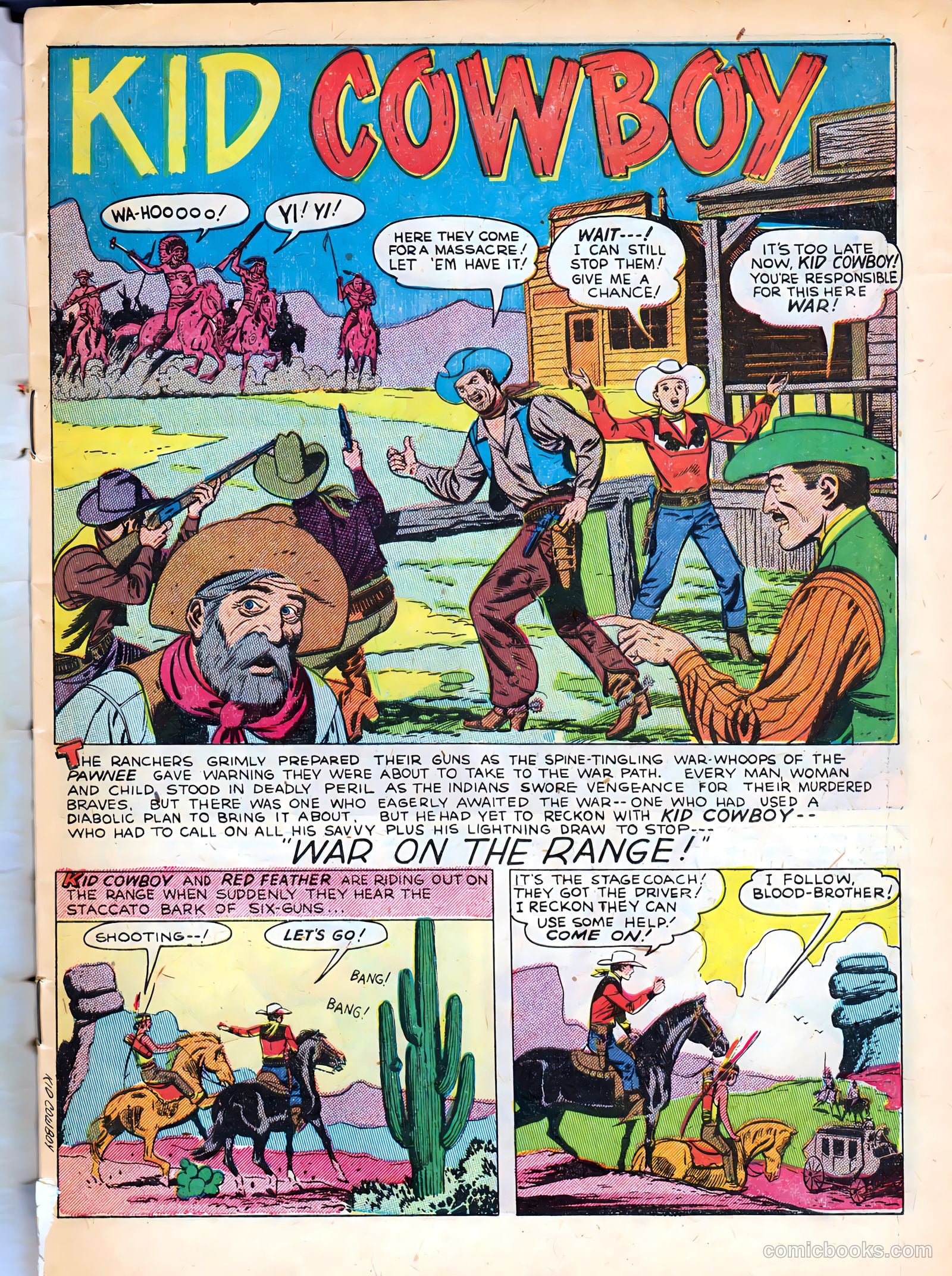 Kid Cowboy #3 (1950) — page 3 of 36