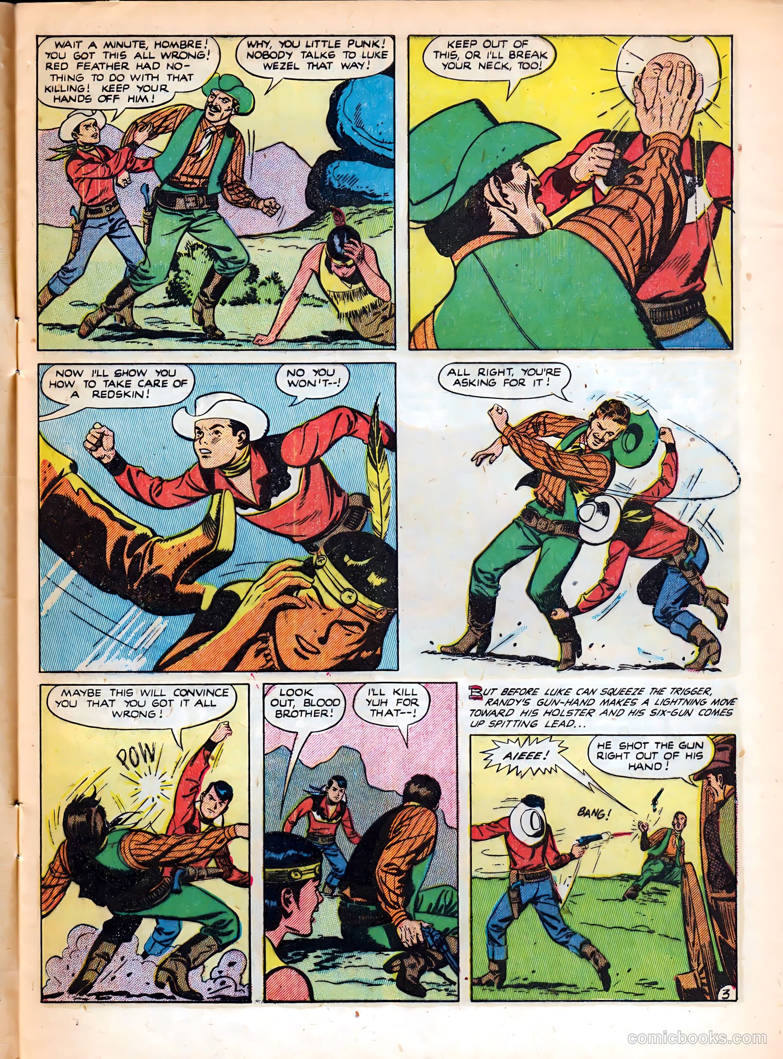 Kid Cowboy #3 (1950) — page 5 of 36