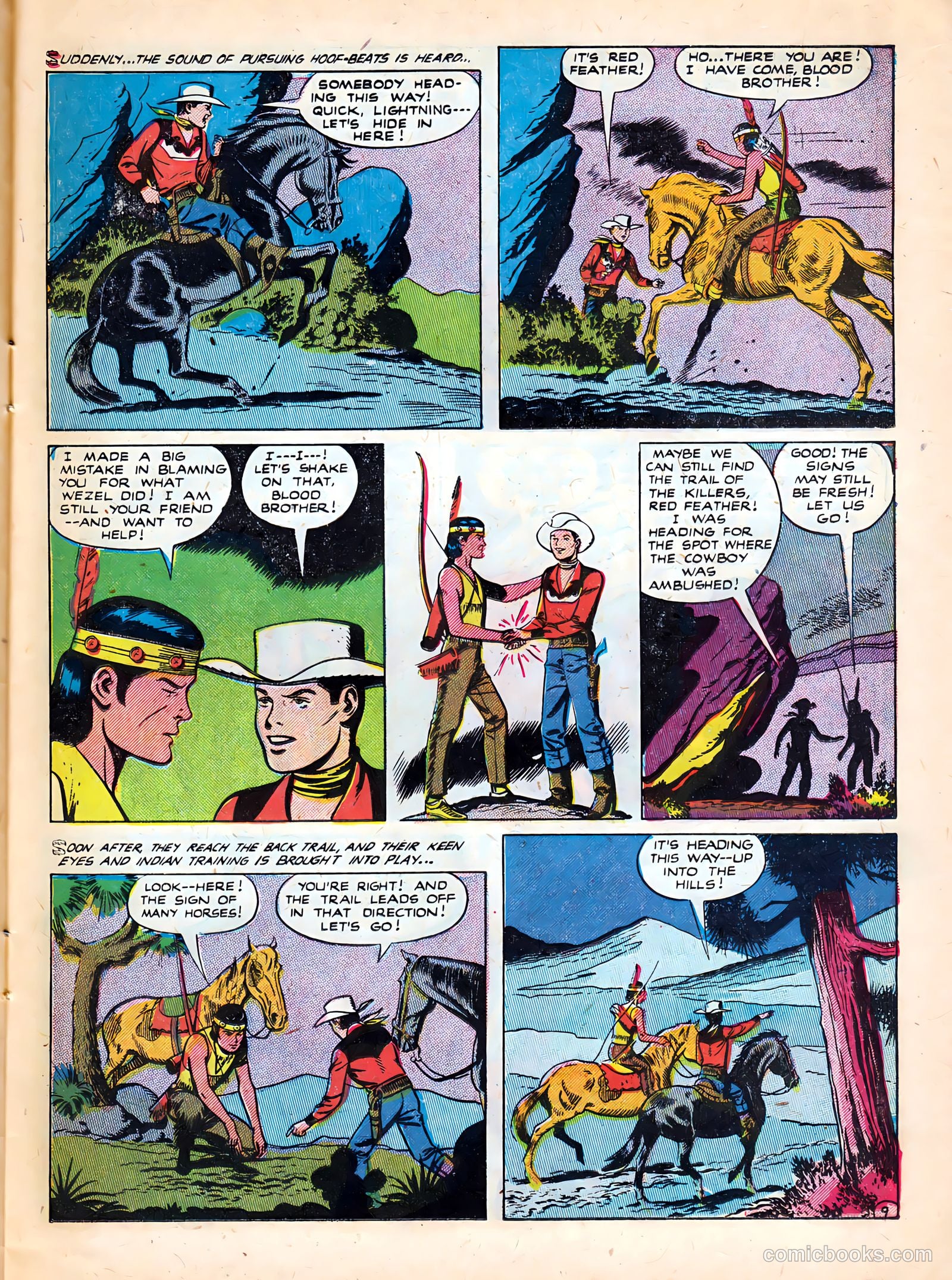 Kid Cowboy #3 (1950) — page 11 of 36