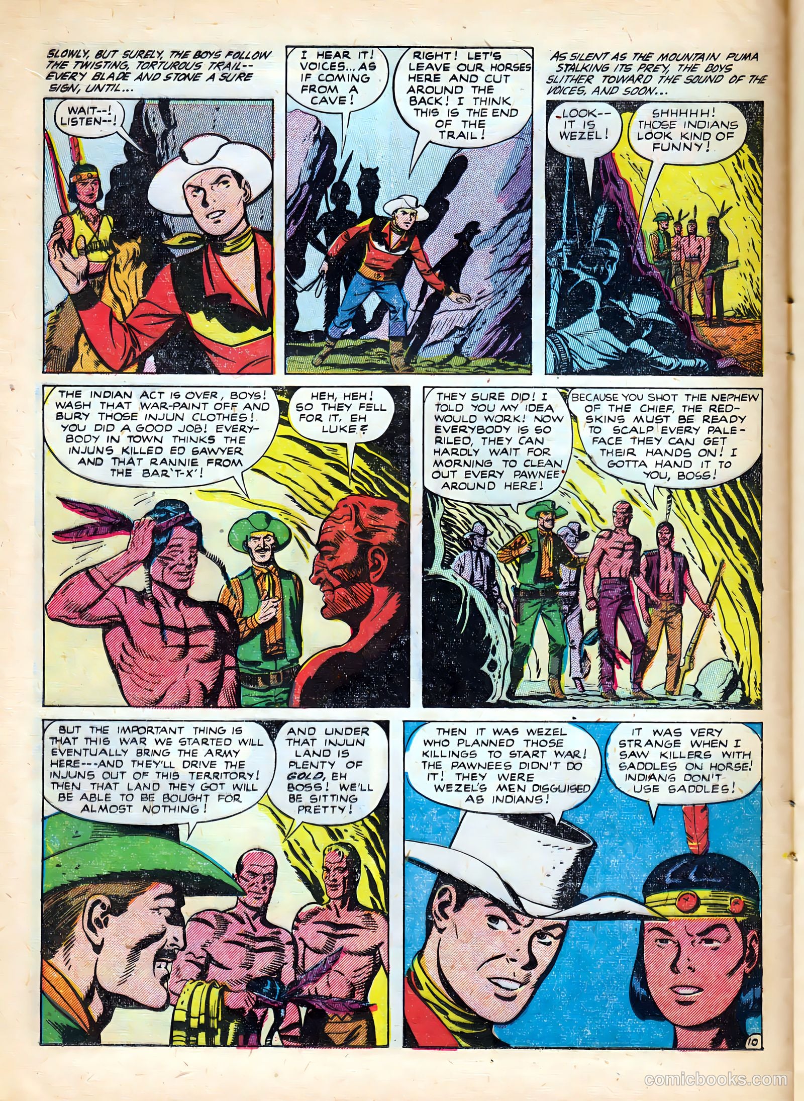 Kid Cowboy #3 (1950) — page 12 of 36