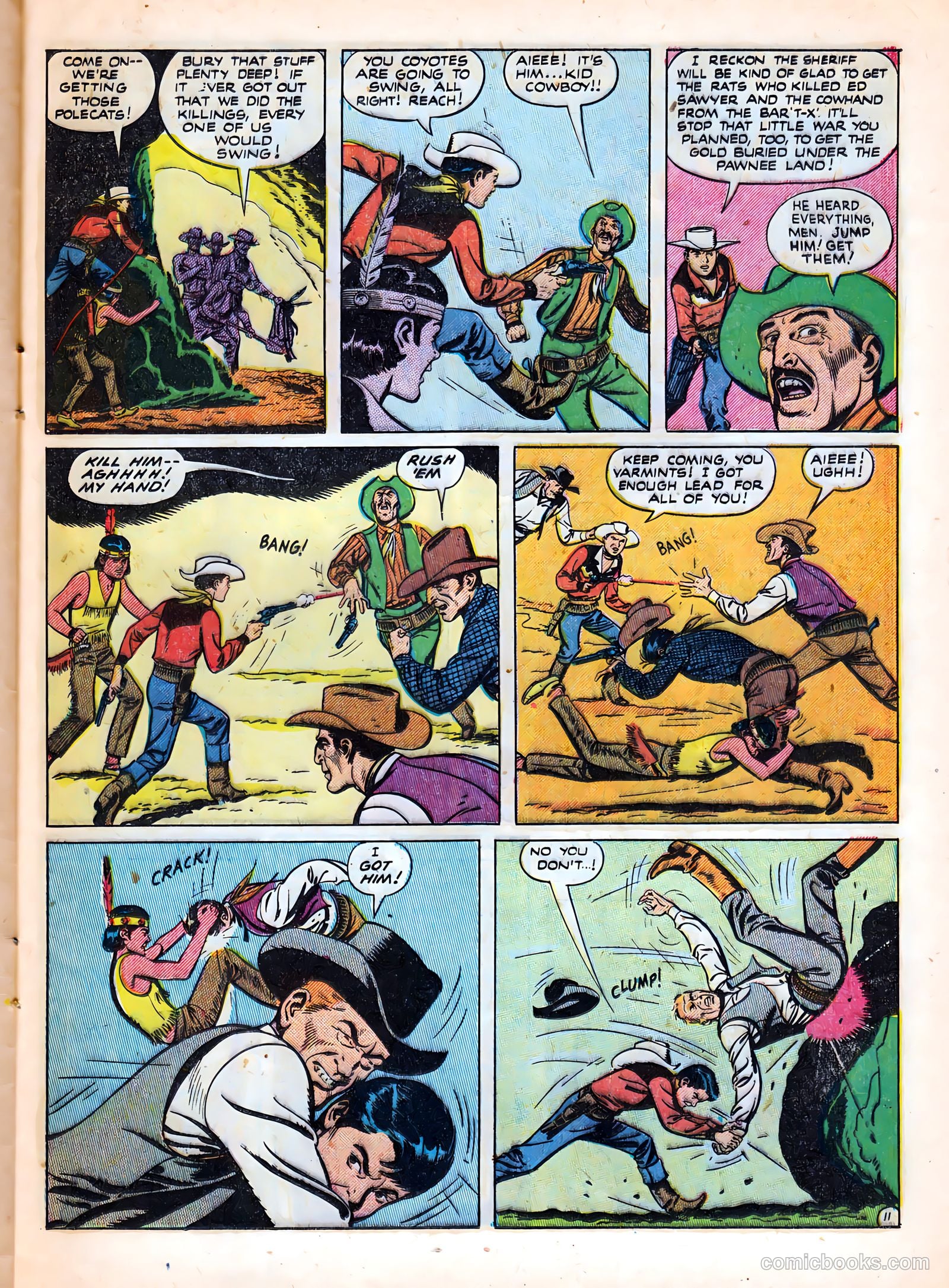 Kid Cowboy #3 (1950) — page 13 of 36