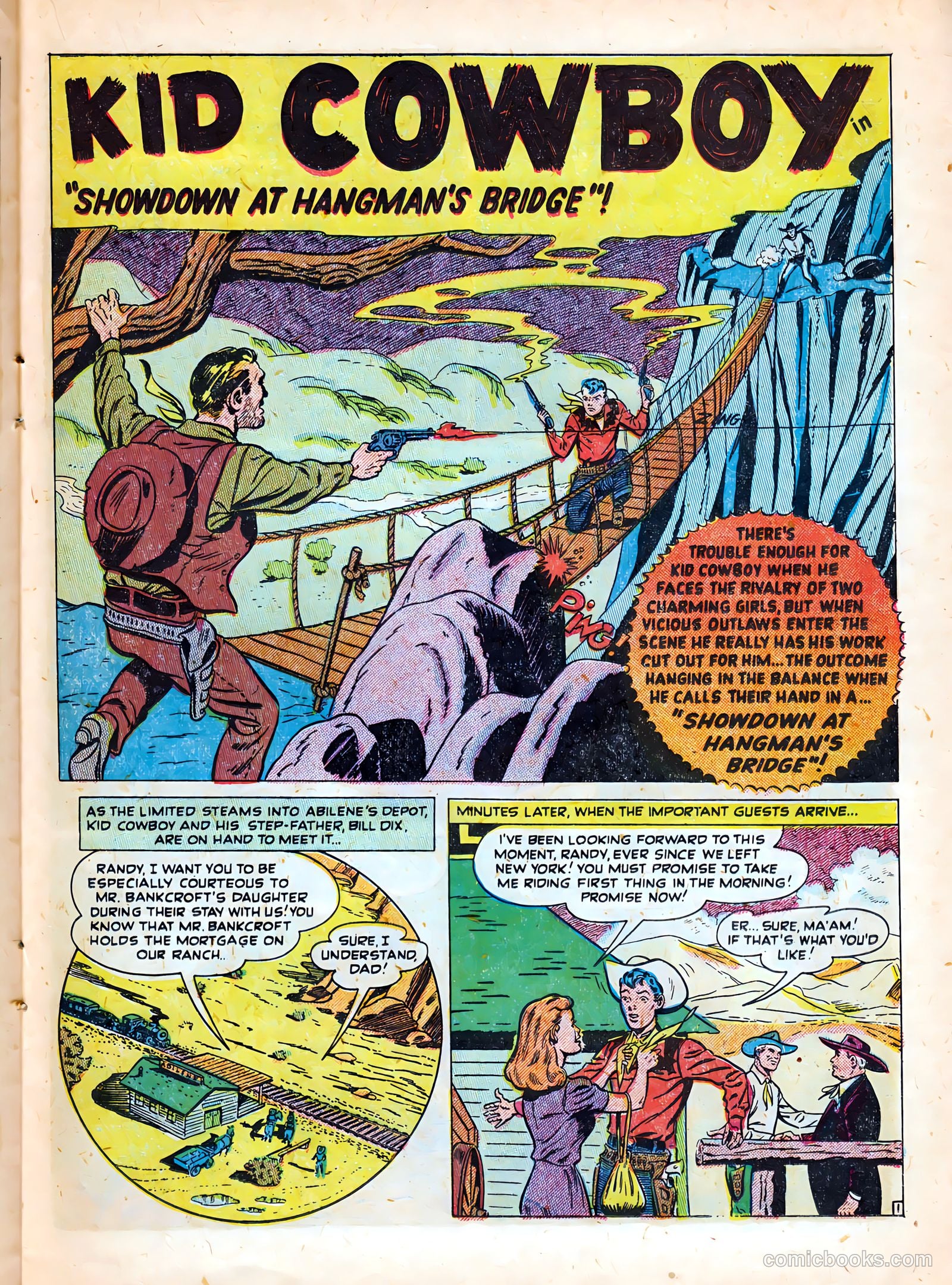 Kid Cowboy #3 (1950) — page 15 of 36