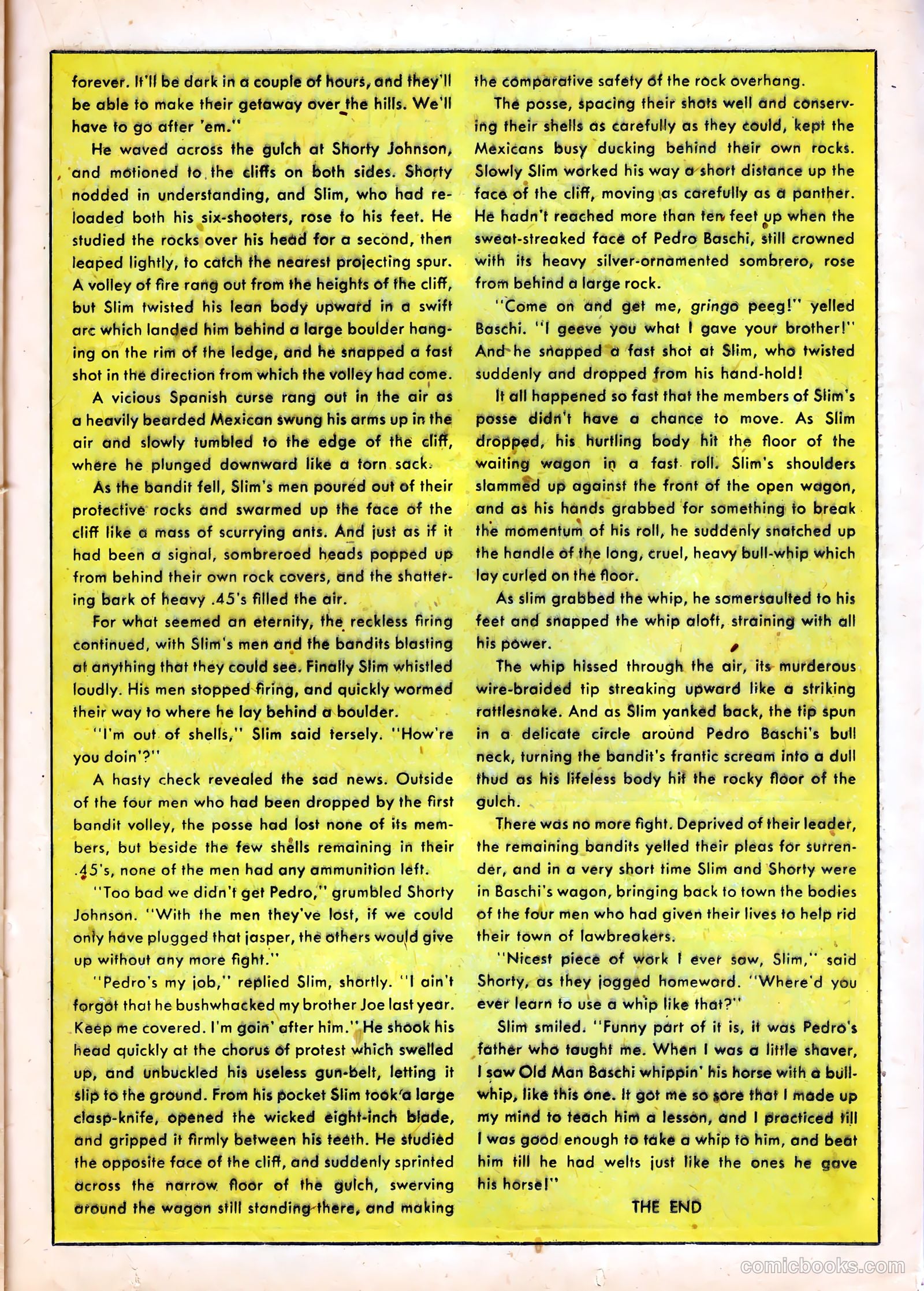 Kid Cowboy #3 (1950) — page 21 of 36