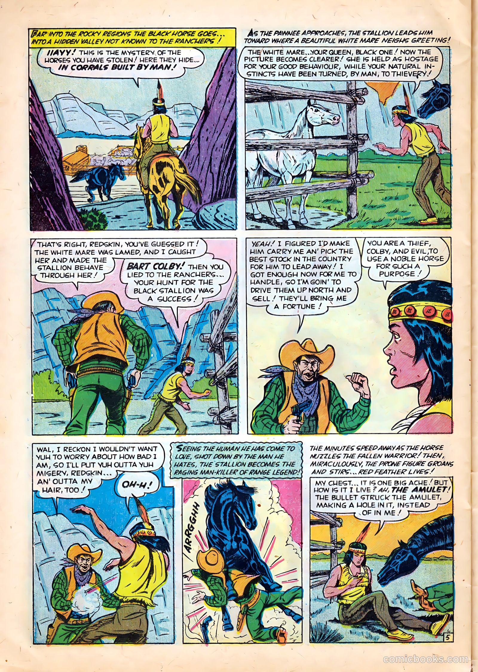 Kid Cowboy #3 (1950) — page 26 of 36