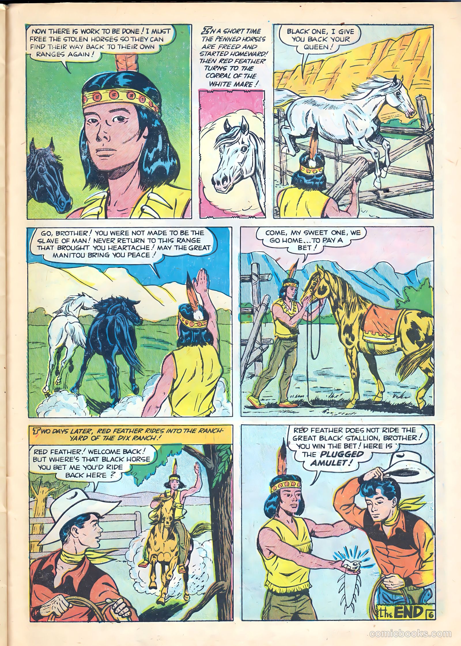 Kid Cowboy #3 (1950) — page 27 of 36