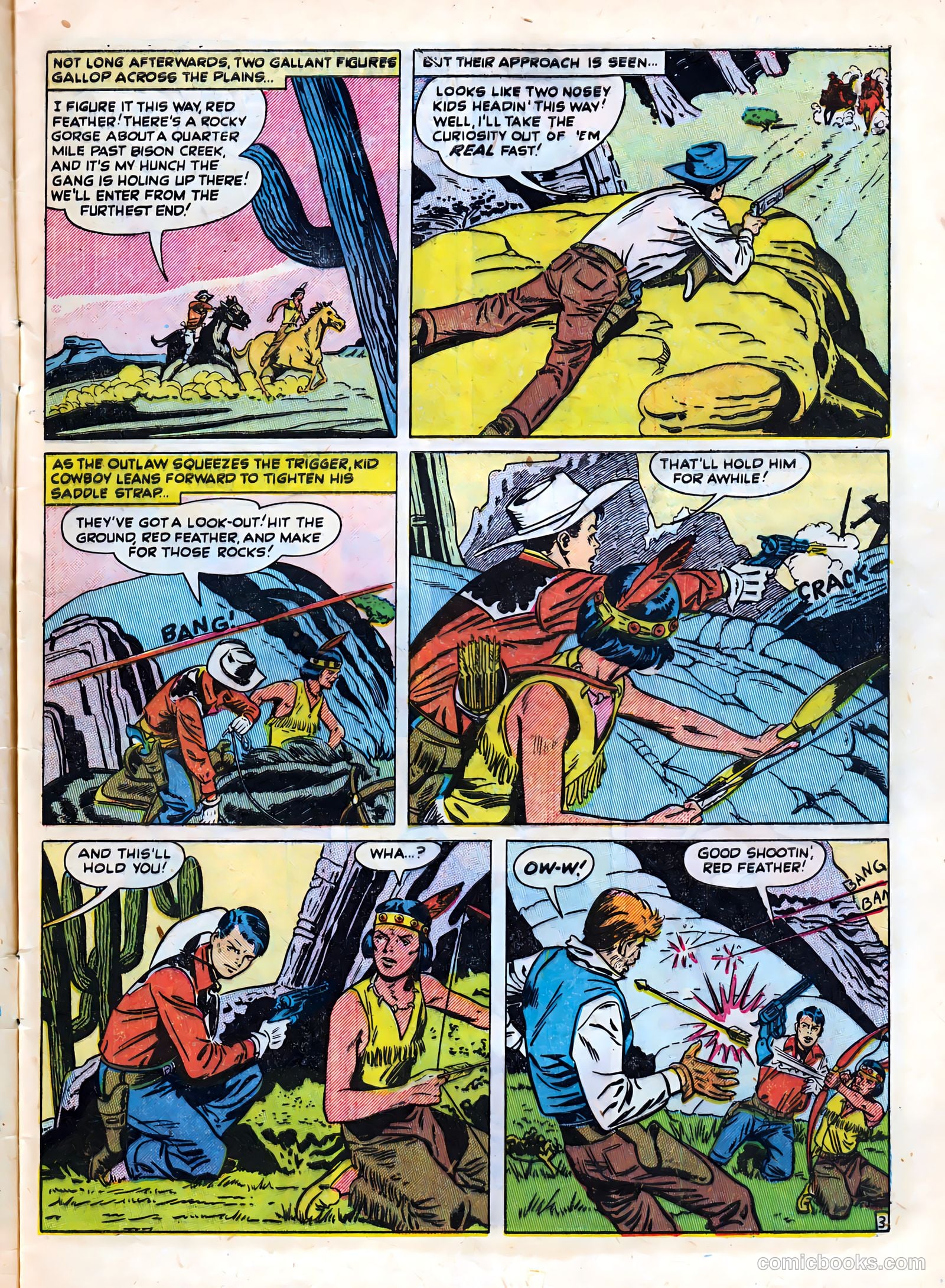 Kid Cowboy #4 (1951) — page 5 of 37