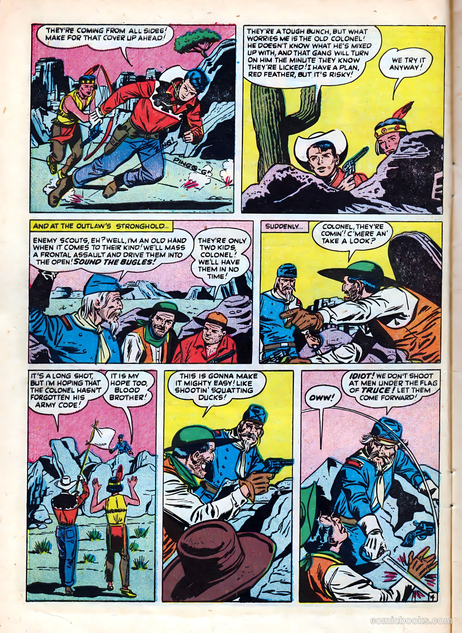 Kid Cowboy #4 (1951) — page 6 of 37