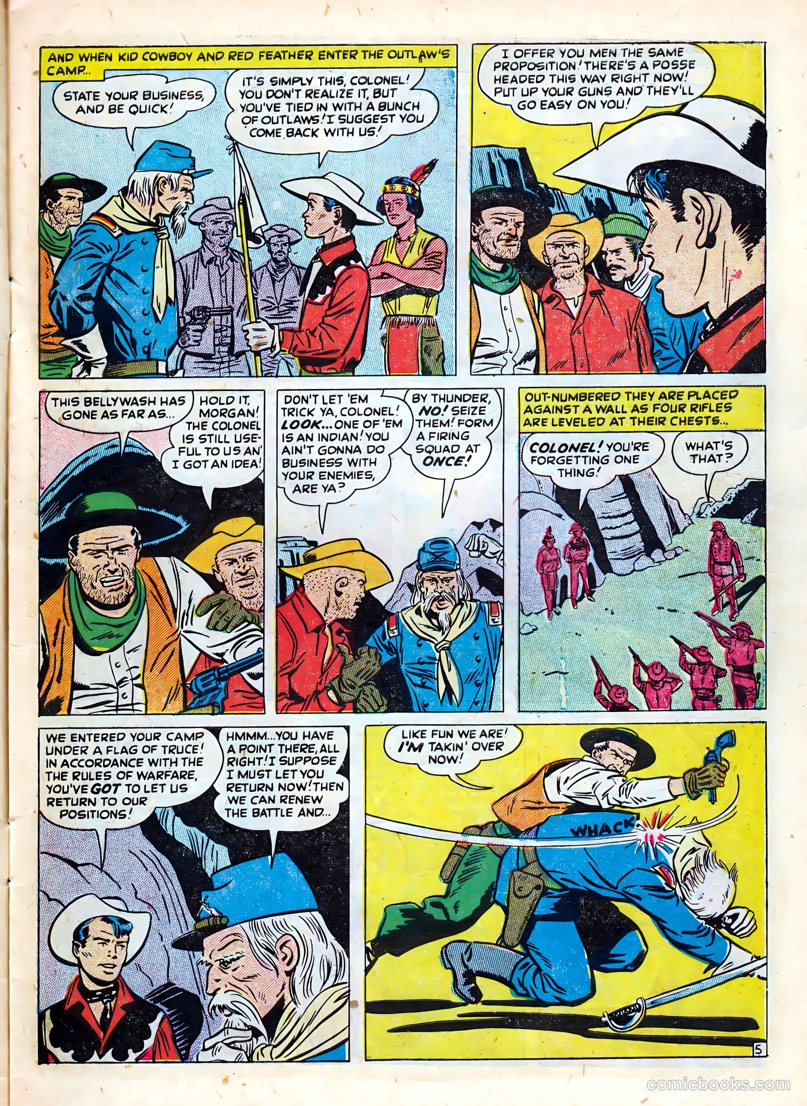 Kid Cowboy #4 (1951) — page 7 of 37