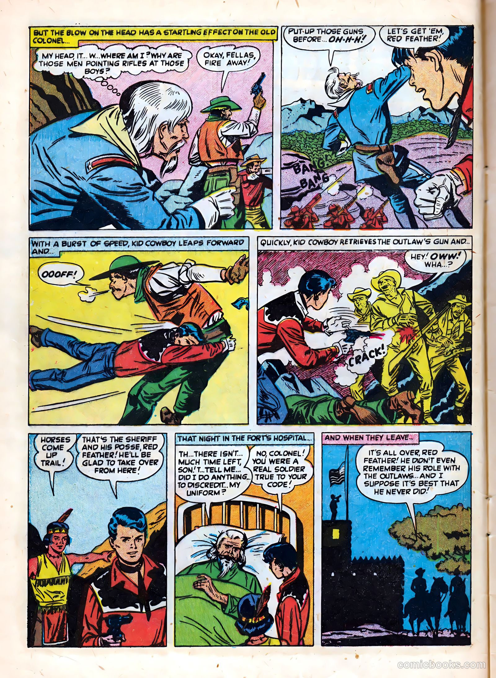 Kid Cowboy #4 (1951) — page 8 of 37