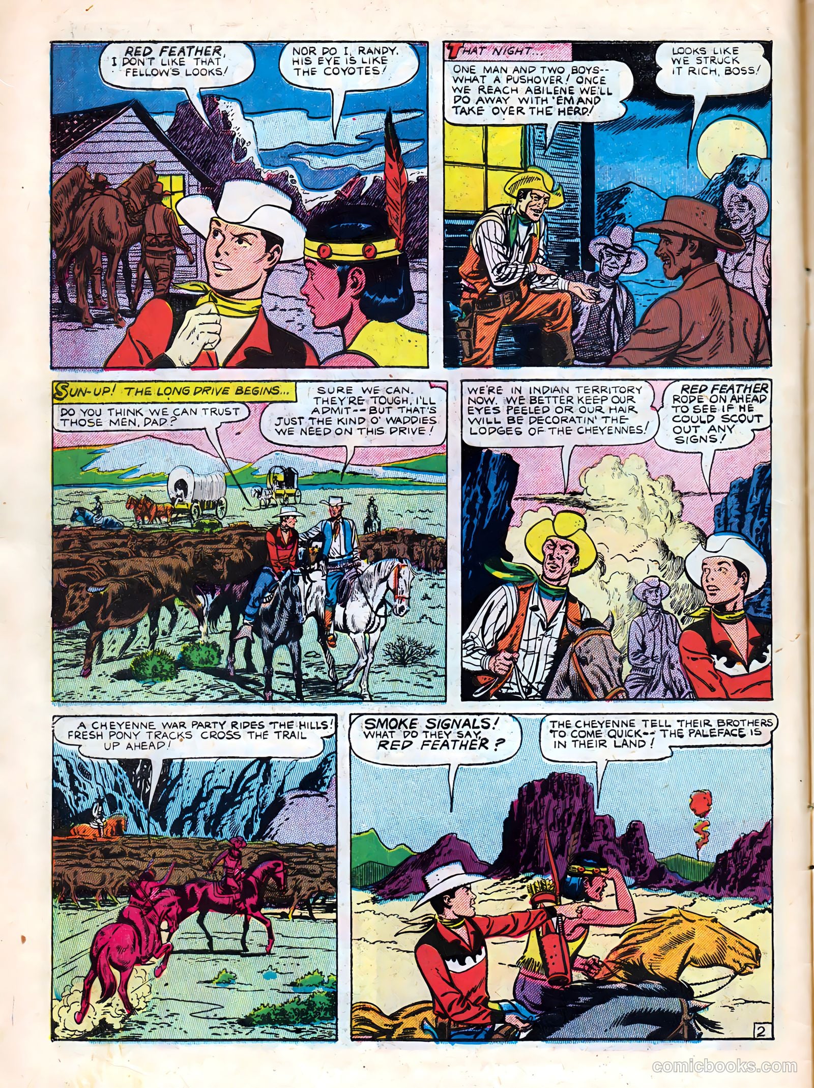 Kid Cowboy #4 (1951) — page 10 of 37