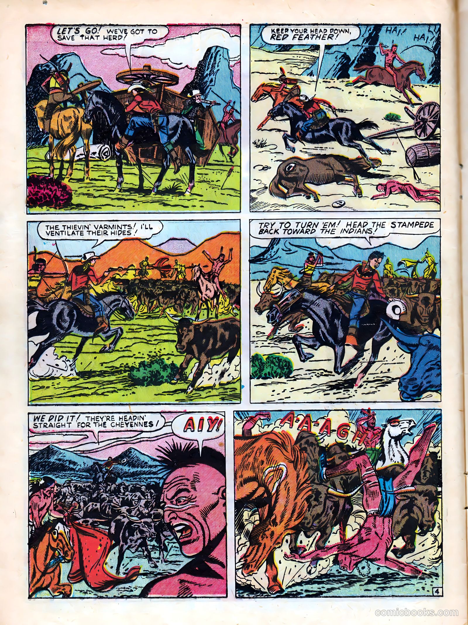 Kid Cowboy #4 (1951) — page 12 of 37