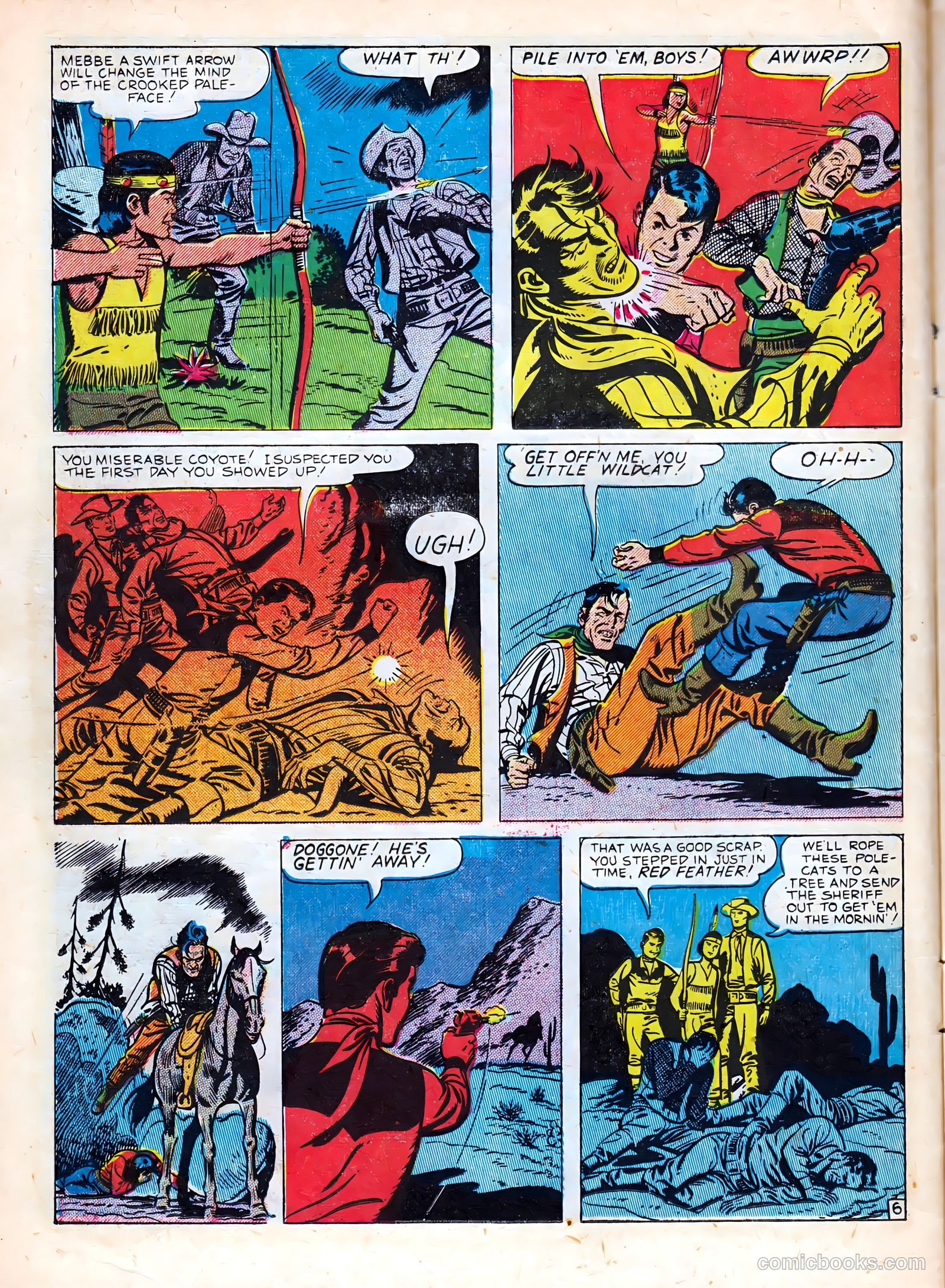 Kid Cowboy #4 (1951) — page 14 of 37
