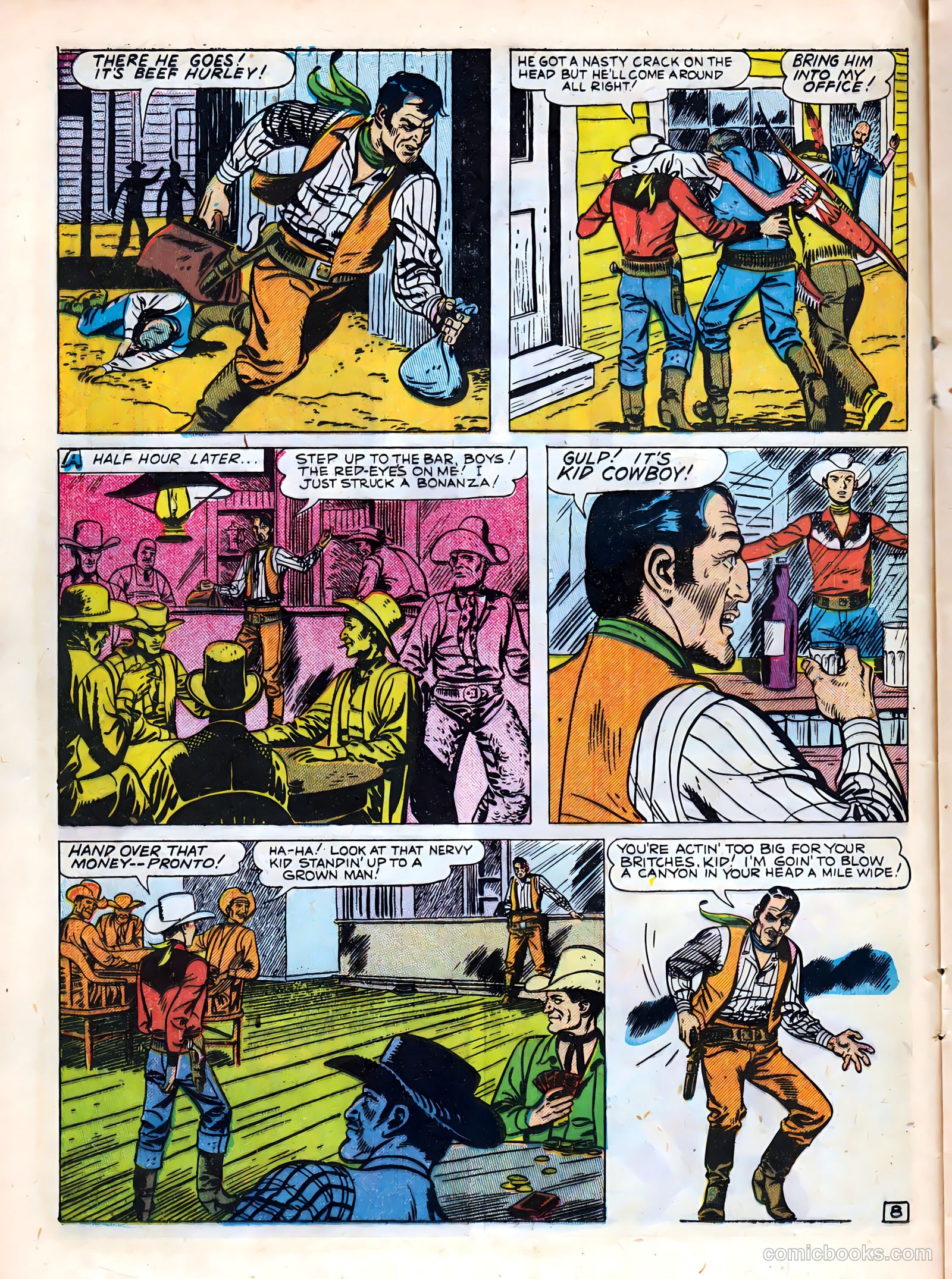 Kid Cowboy #4 (1951) — page 16 of 37