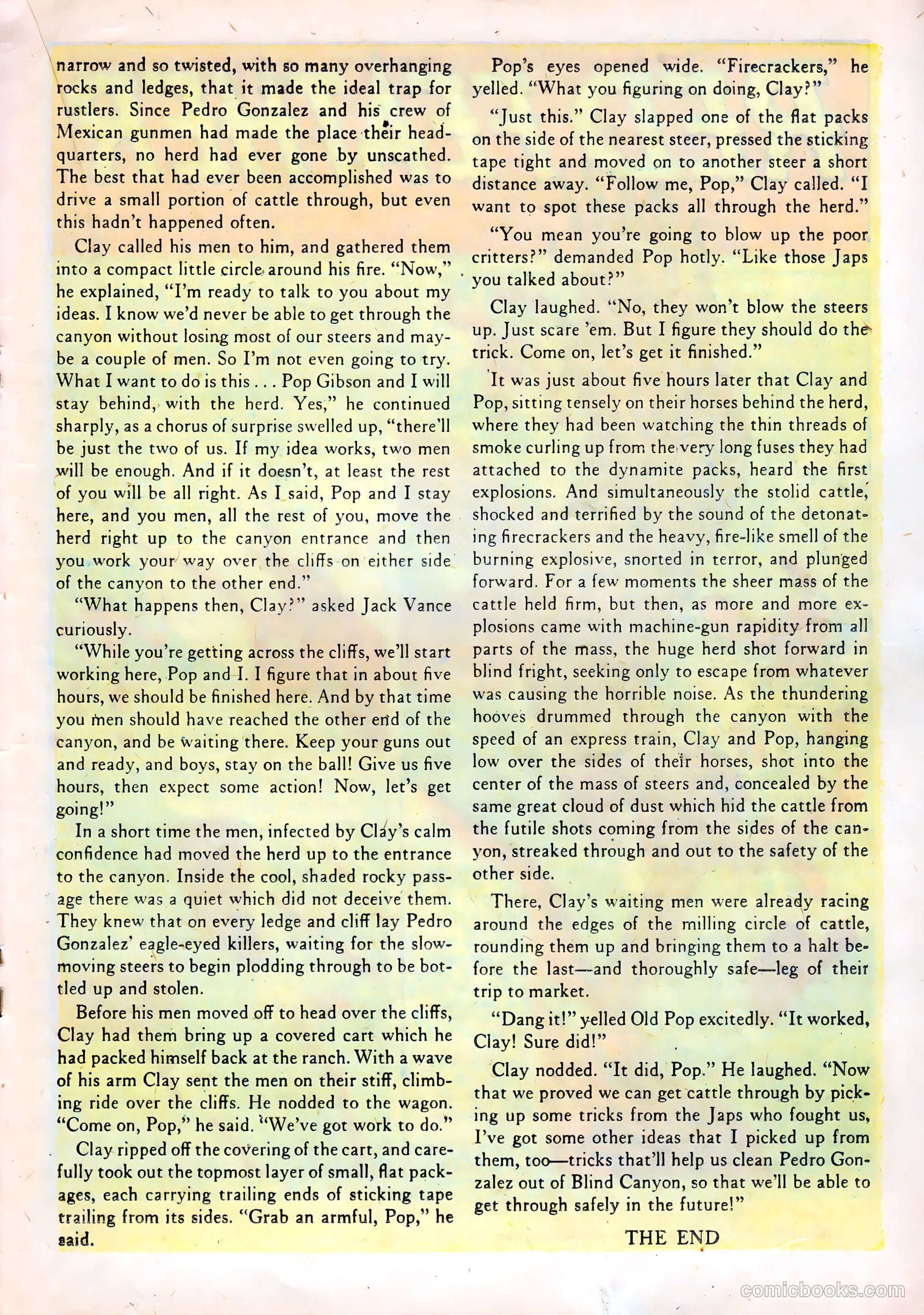 Kid Cowboy #4 (1951) — page 19 of 37