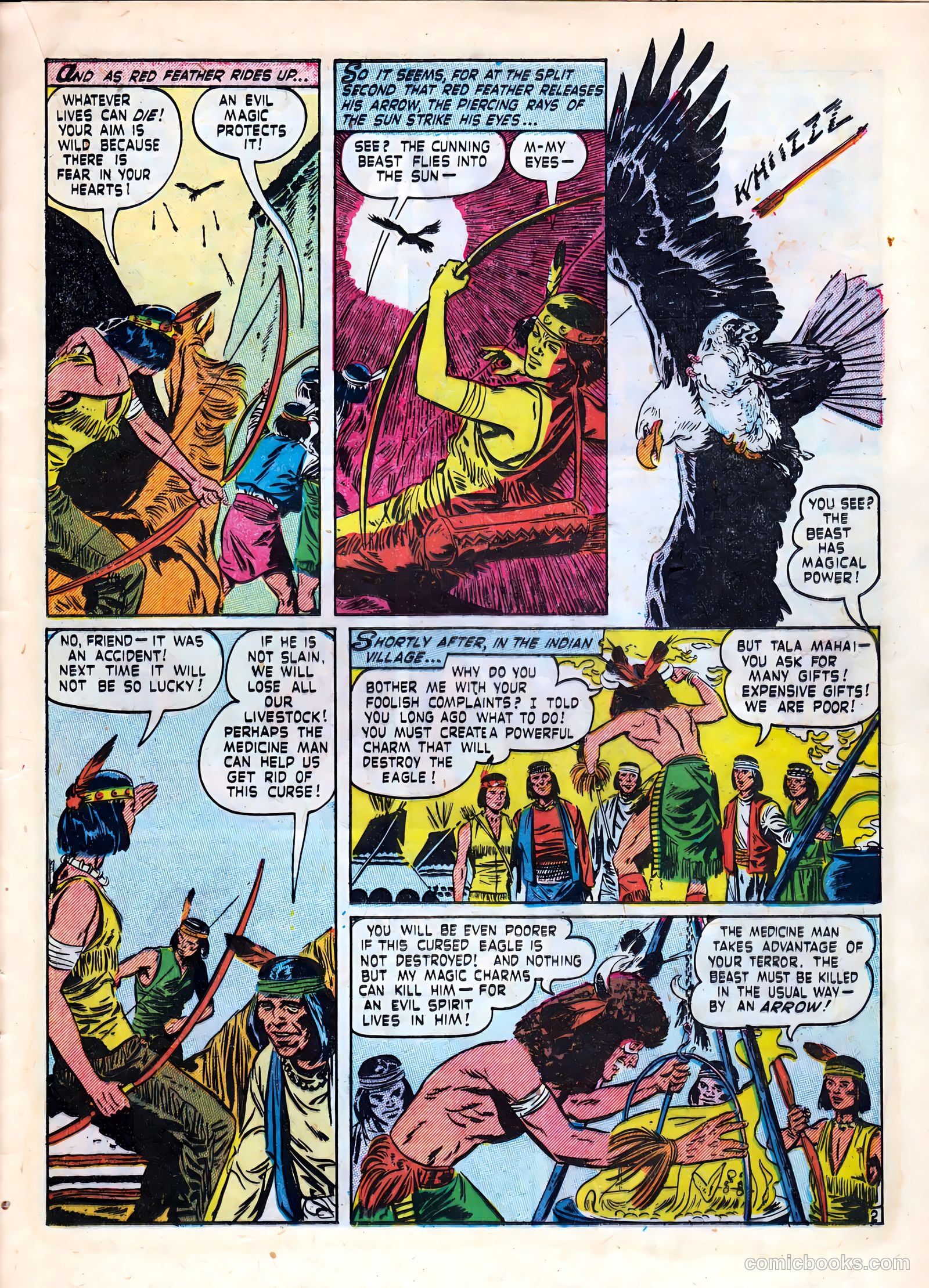 Kid Cowboy #4 (1951) — page 21 of 37