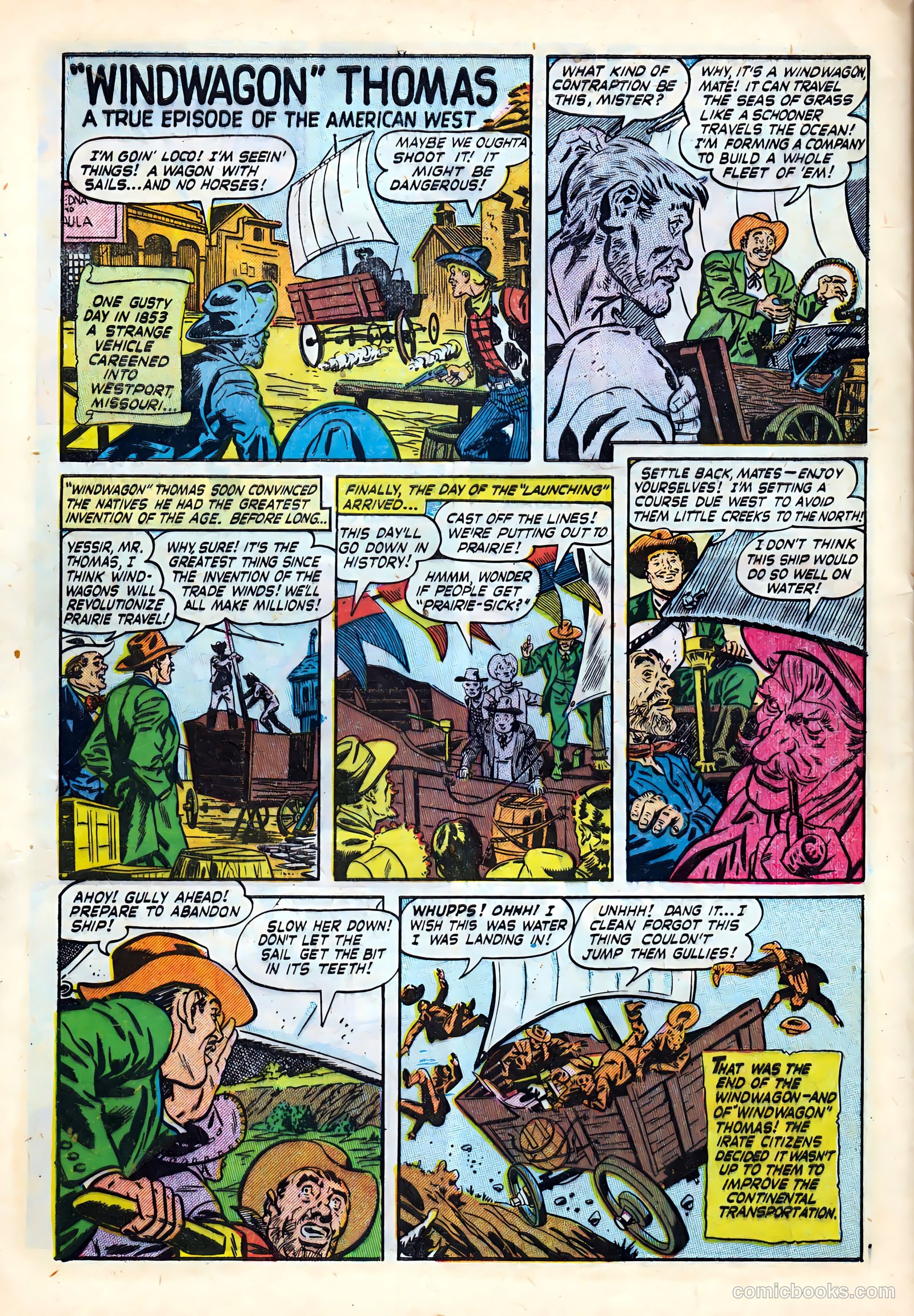 Kid Cowboy #4 (1951) — page 32 of 37