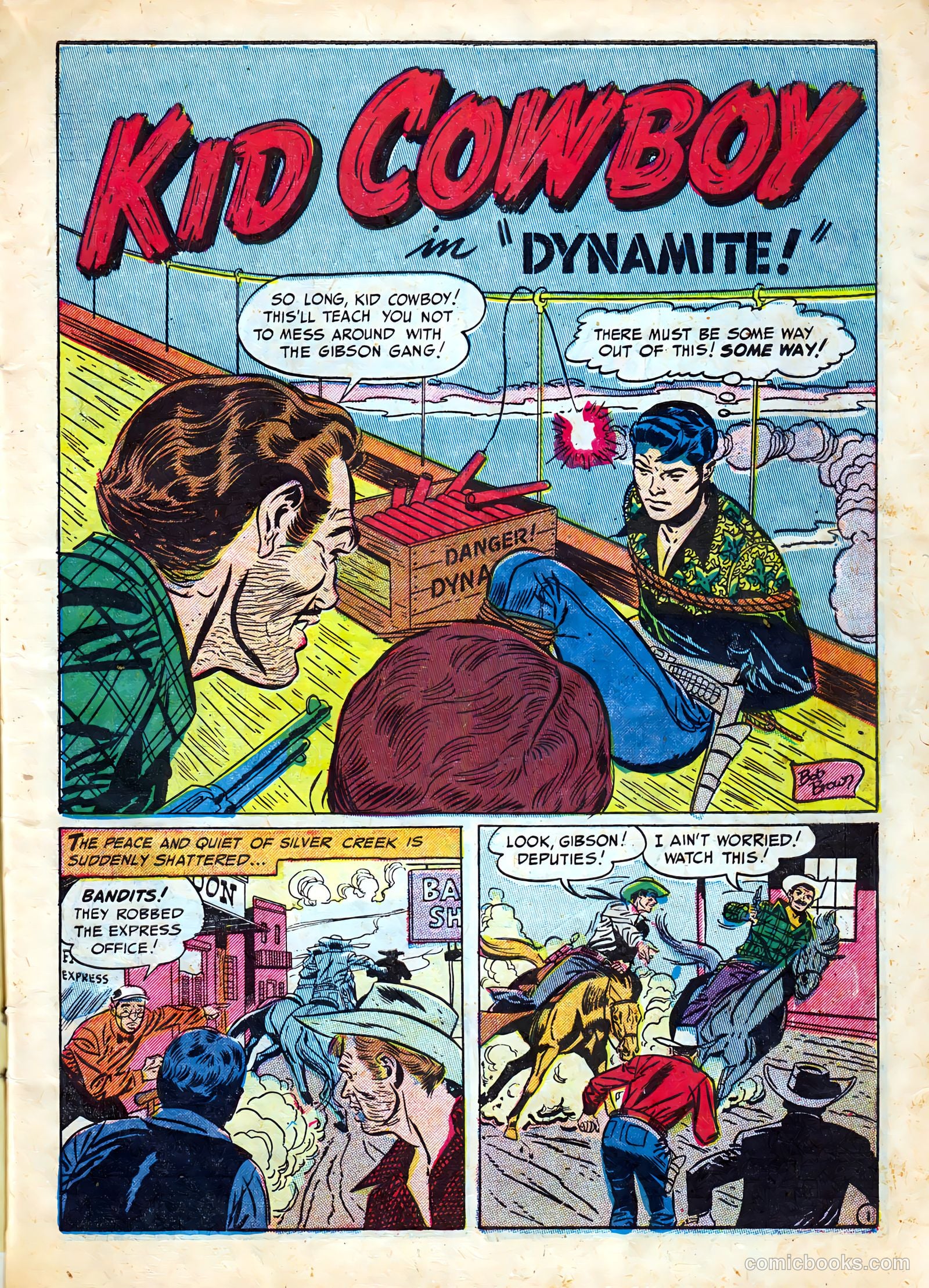 Kid Cowboy #5 (1951) — page 3 of 36