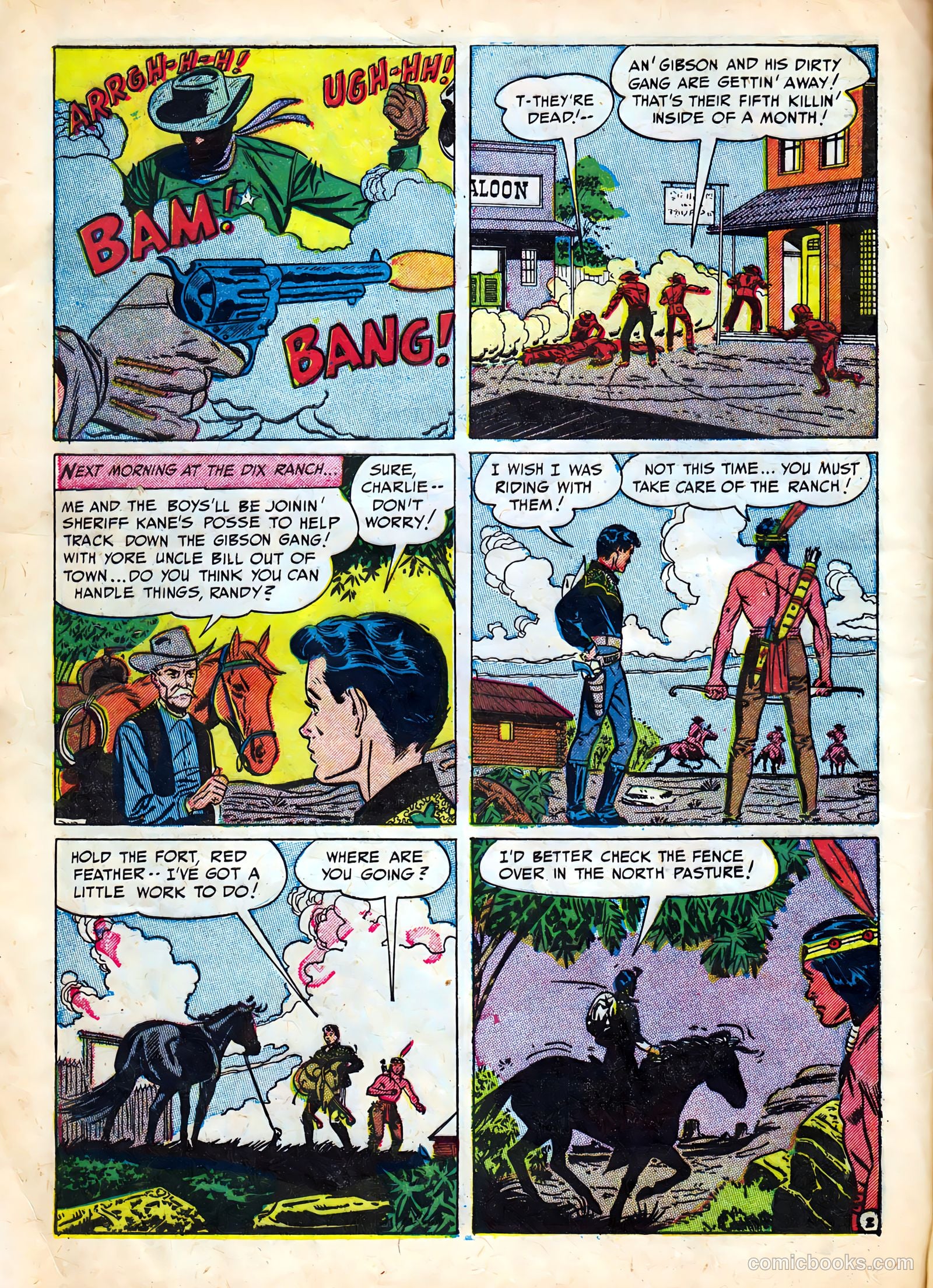 Kid Cowboy #5 (1951) — page 4 of 36