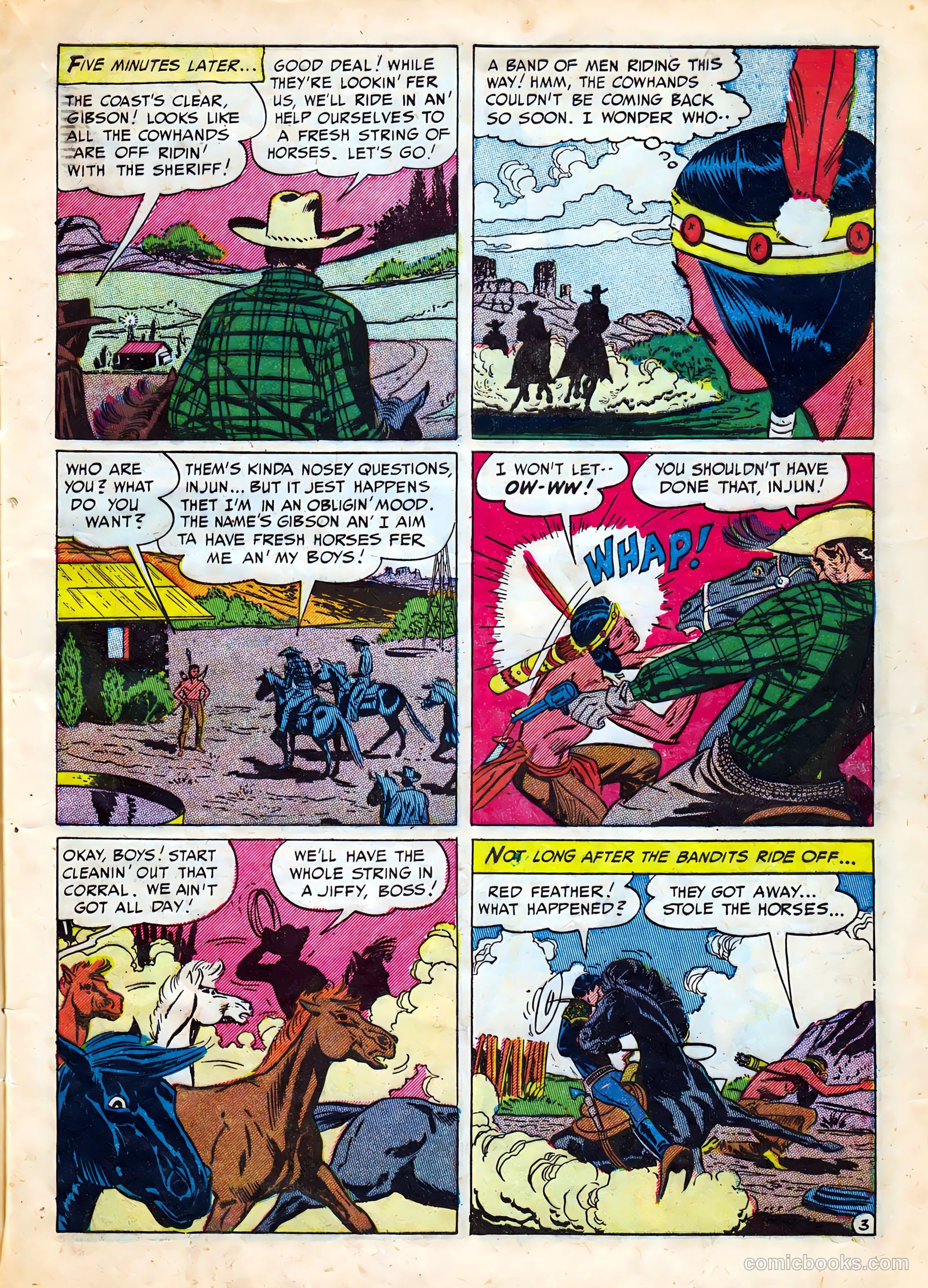 Kid Cowboy #5 (1951) — page 5 of 36