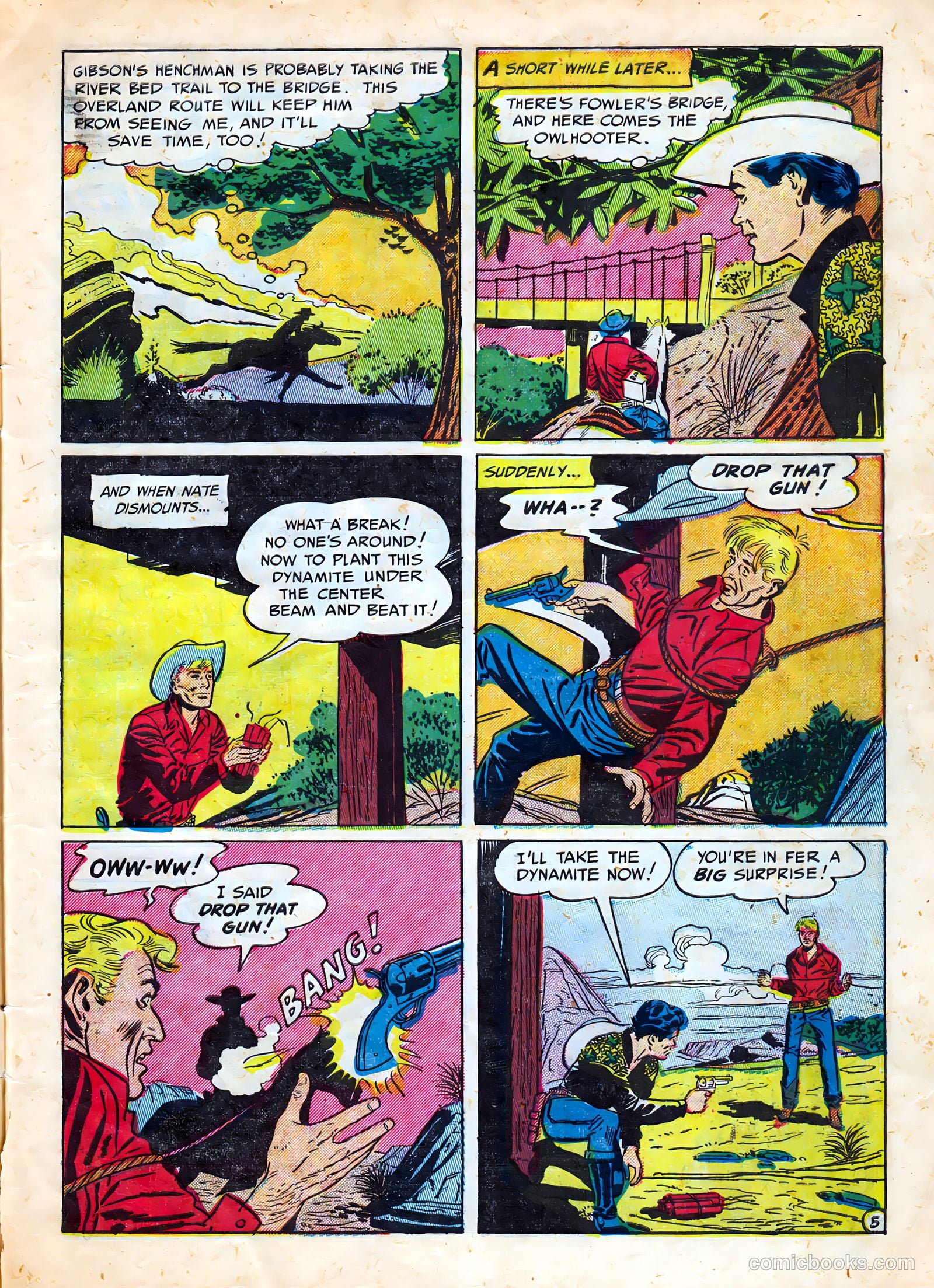 Kid Cowboy #5 (1951) — page 7 of 36