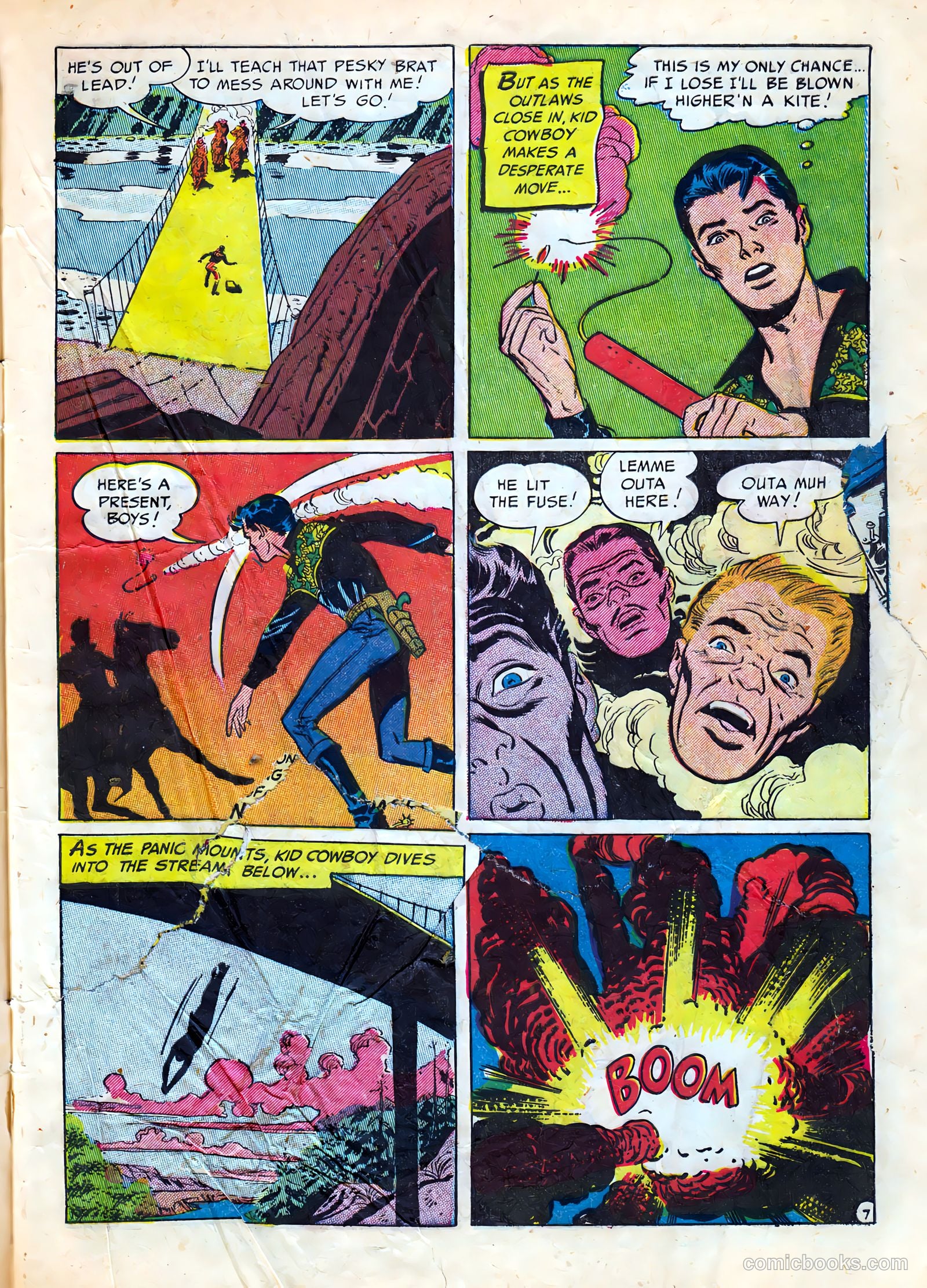 Kid Cowboy #5 (1951) — page 9 of 36