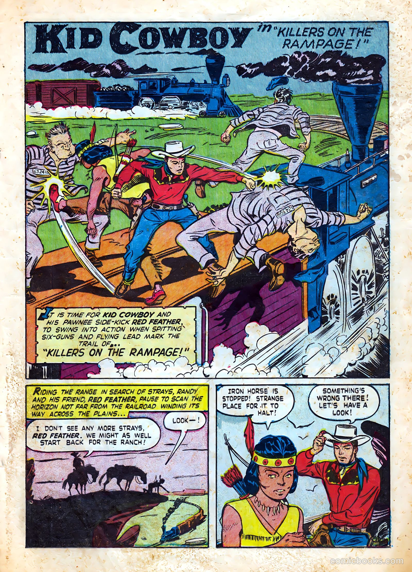 Kid Cowboy #5 (1951) — page 11 of 36