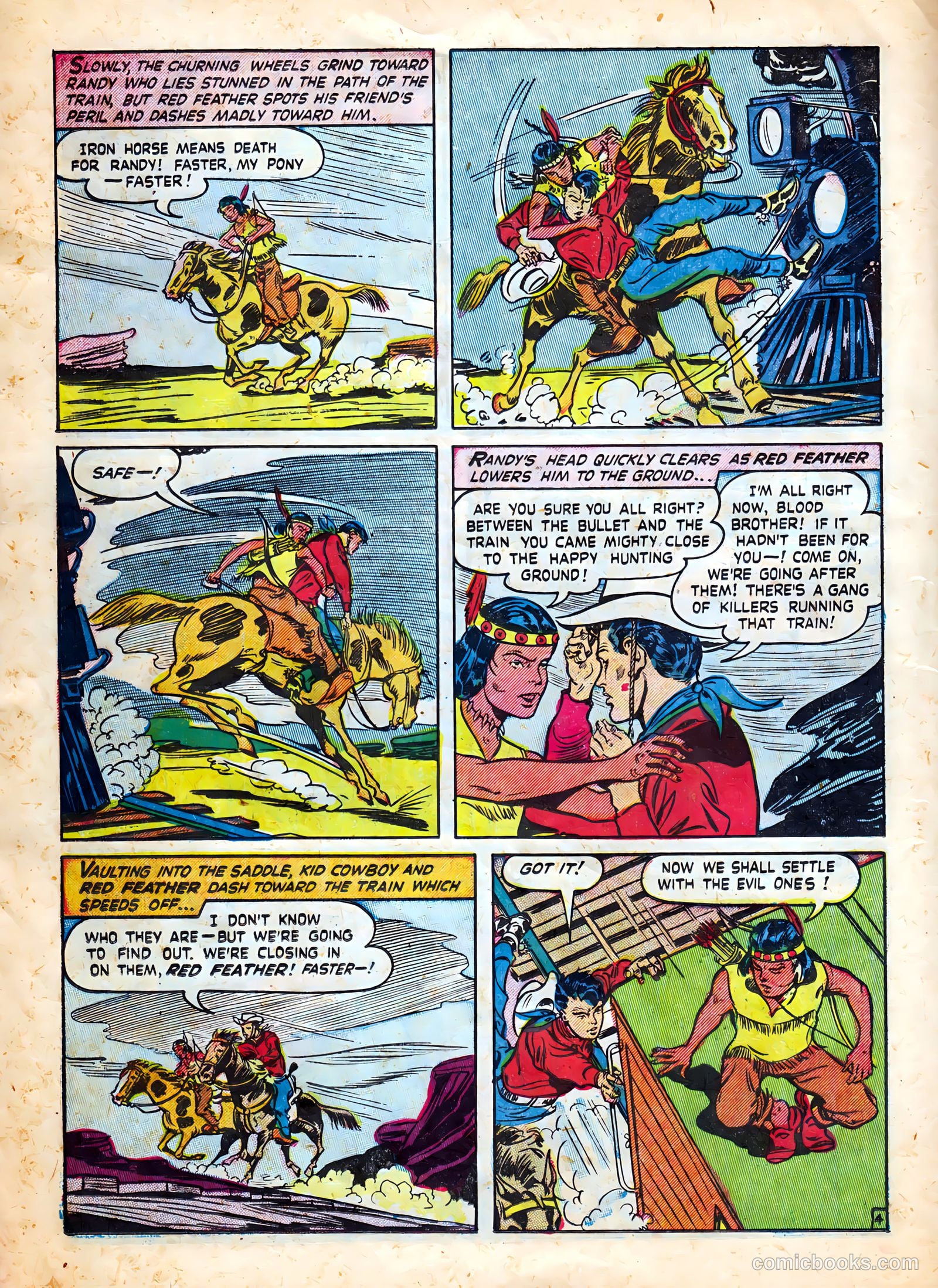 Kid Cowboy #5 (1951) — page 14 of 36