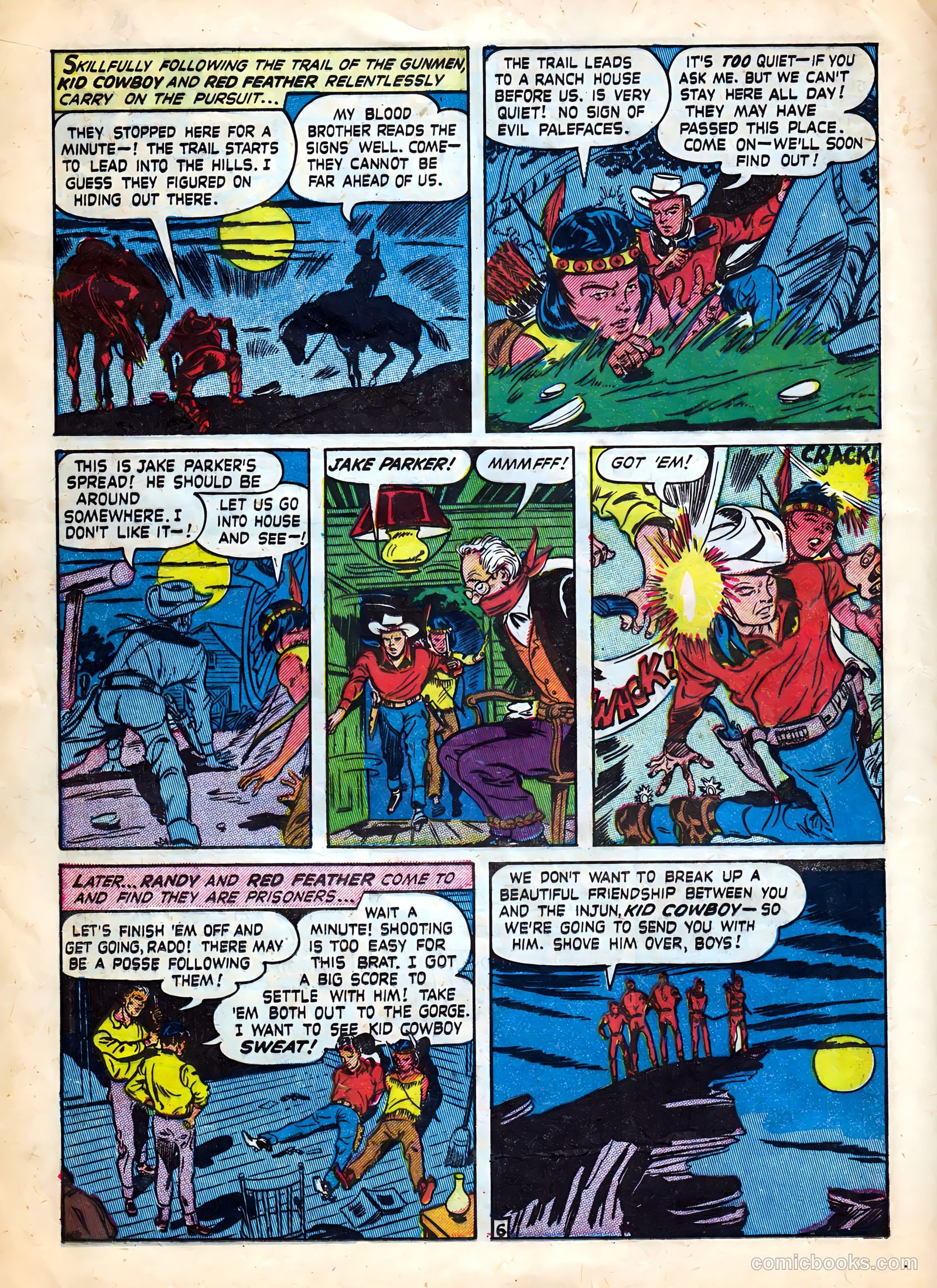Kid Cowboy #5 (1951) — page 16 of 36