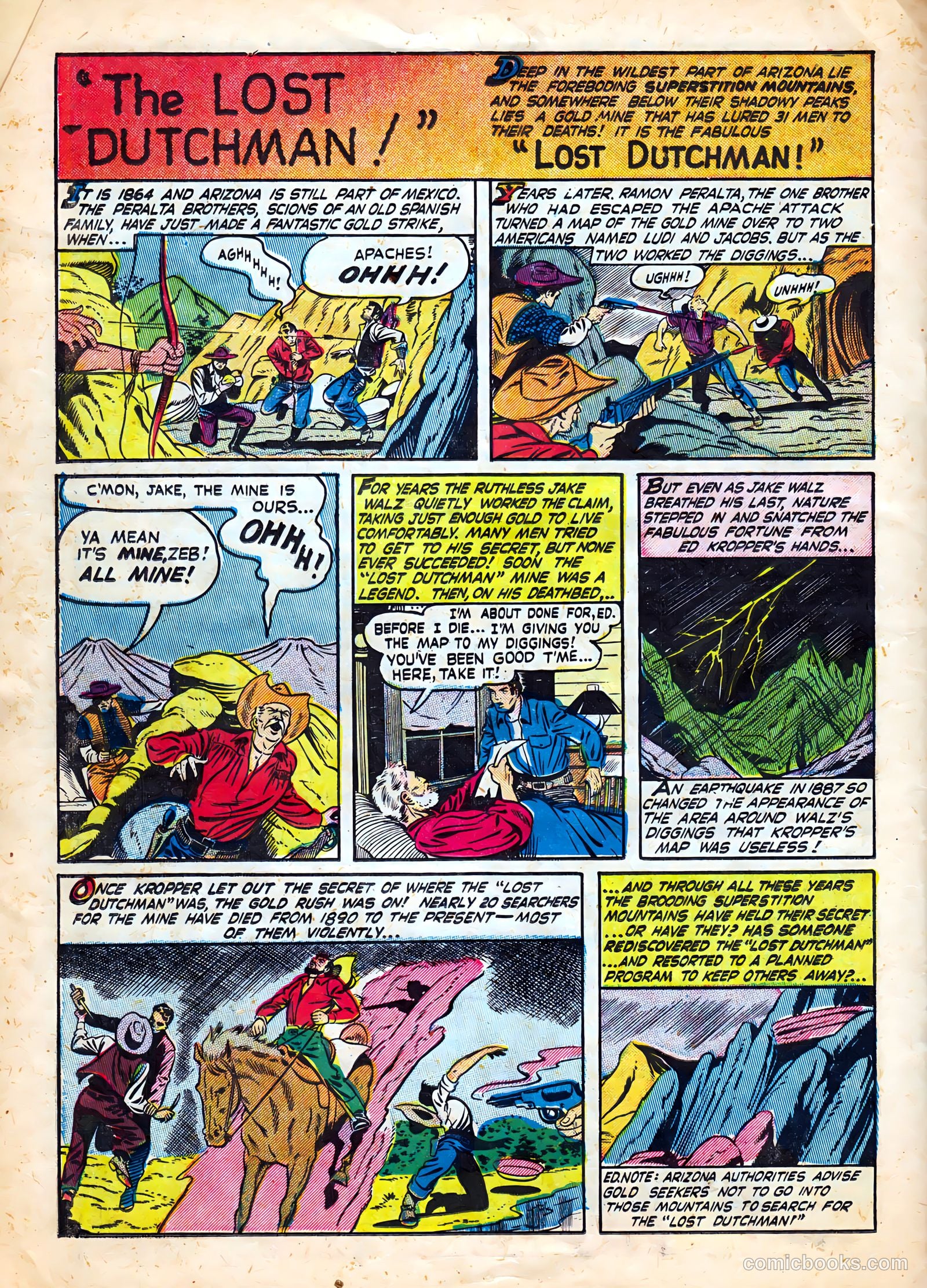 Kid Cowboy #5 (1951) — page 22 of 36