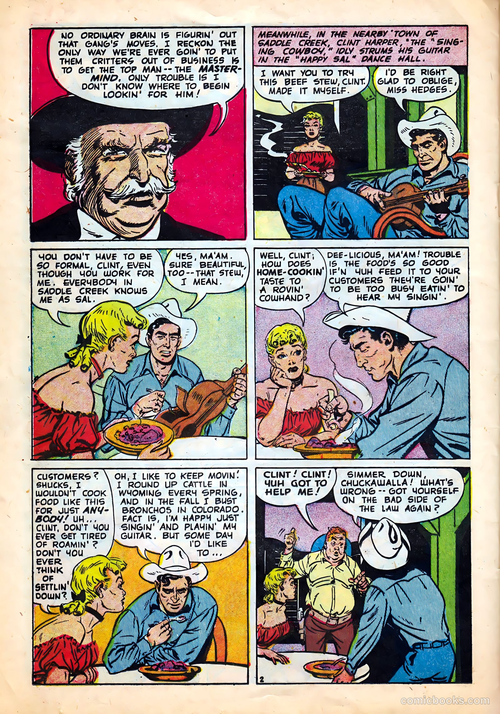 Kid Cowboy #5 (1951) — page 24 of 36