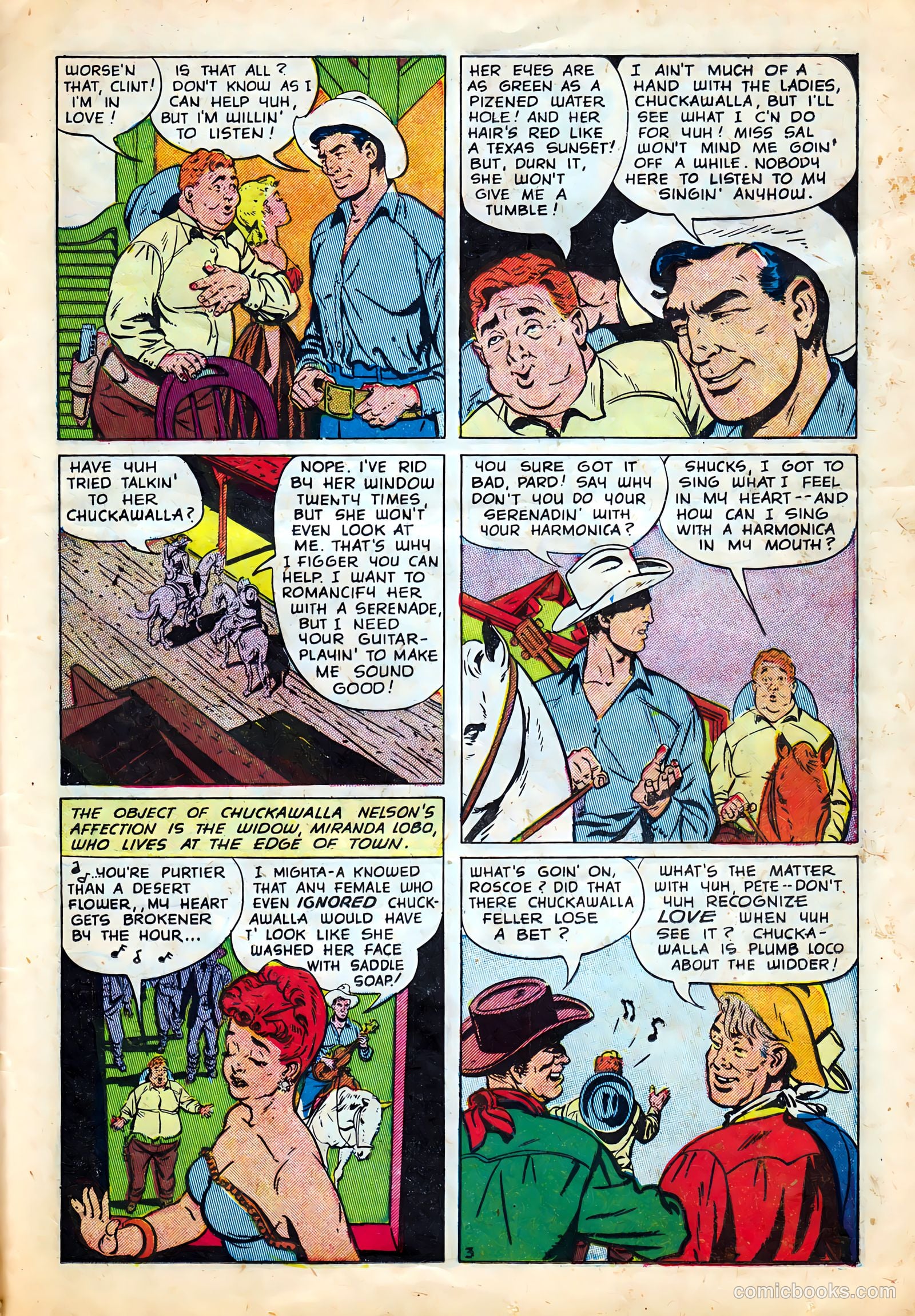 Kid Cowboy #5 (1951) — page 25 of 36
