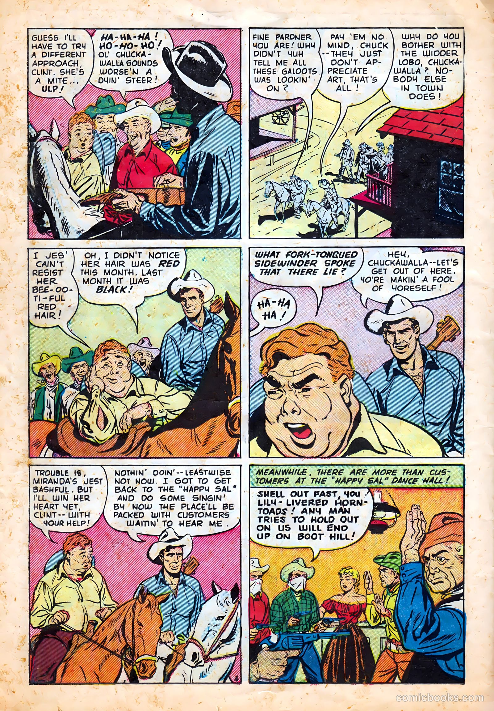 Kid Cowboy #5 (1951) — page 26 of 36