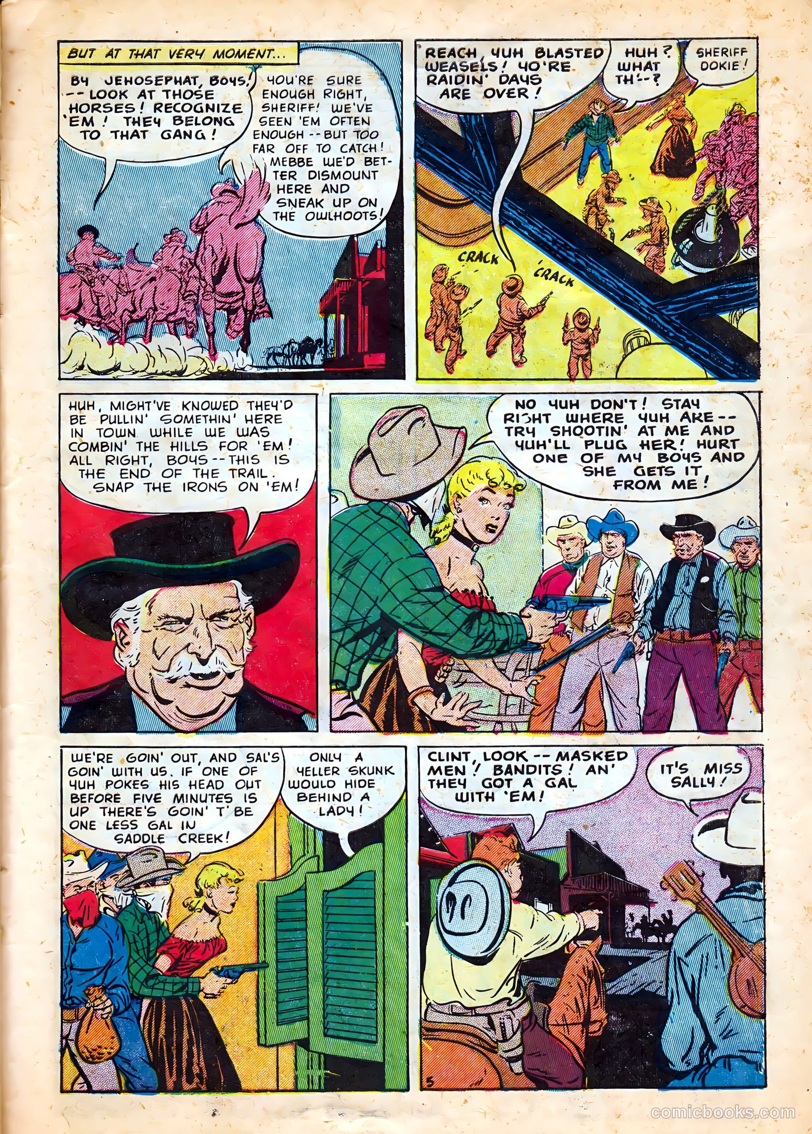 Kid Cowboy #5 (1951) — page 27 of 36