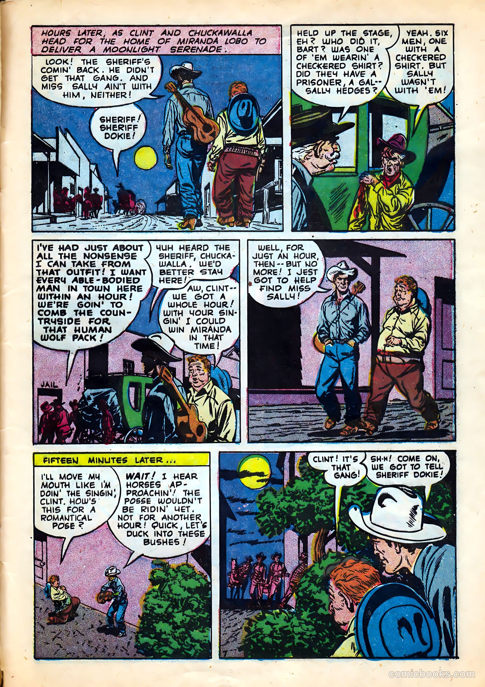 Kid Cowboy #5 (1951) — page 29 of 36